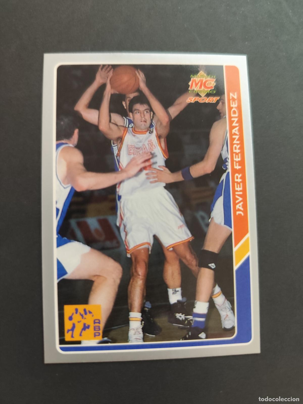 Fu&szlig;ball-Sticker: 217 JAVIER FERNANDEZ ESPA&Ntilde;A MUNDICROMO ACB 94 95 1994 1995