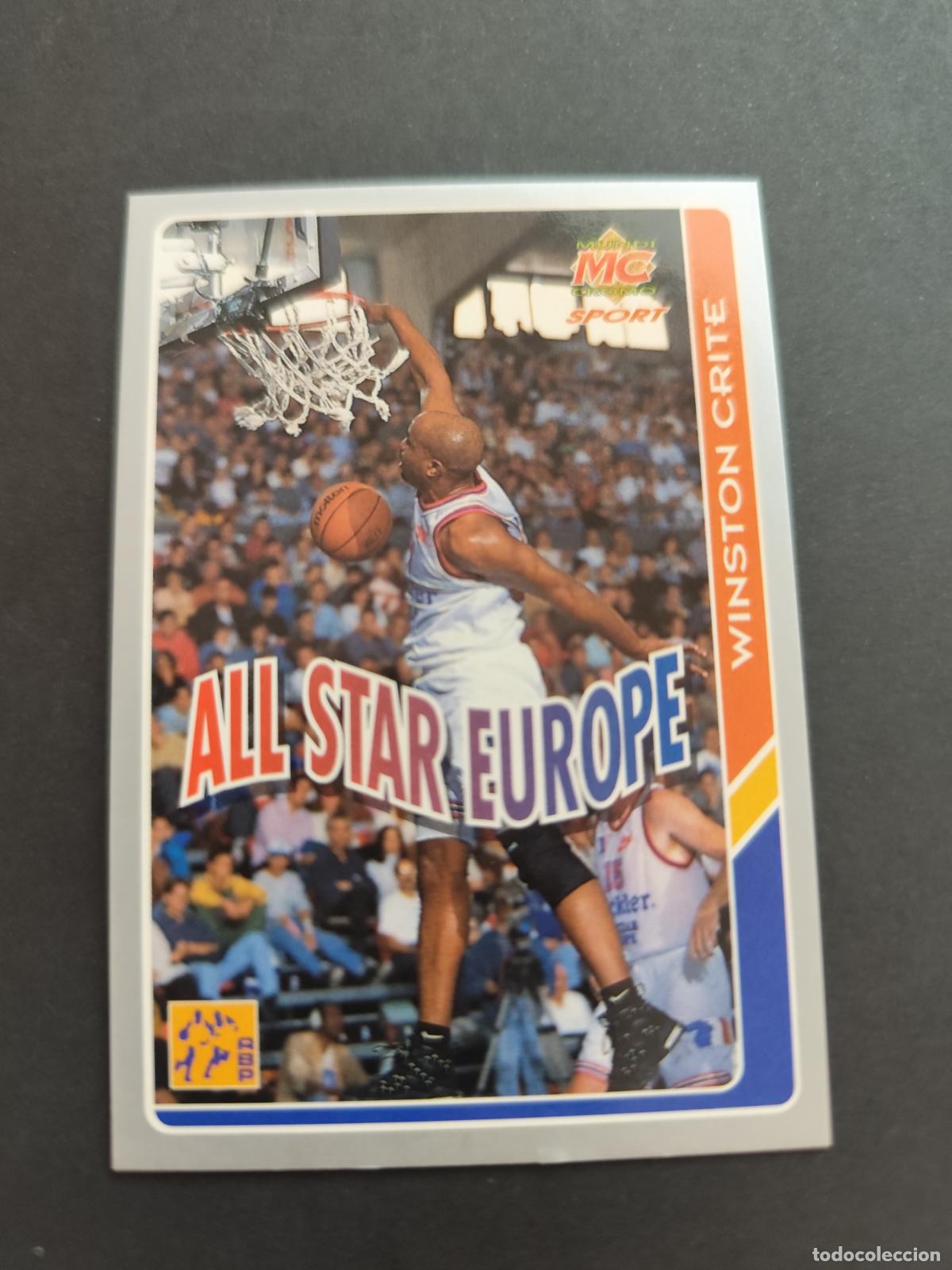 Cromos de Futebol: 201 WINSTON CRITE ALL STAR EUROPE MUNDICROMO ACB 94 95 1994 1995