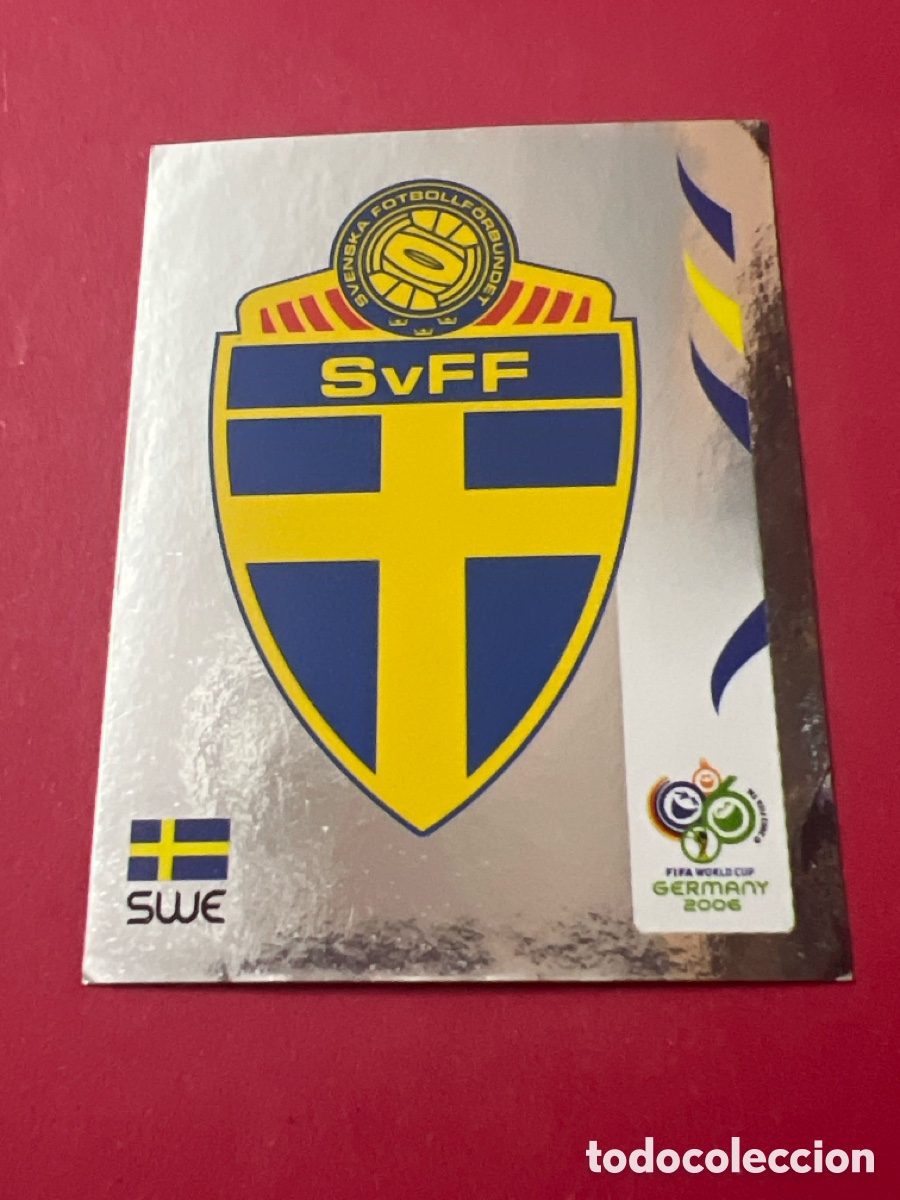 Cartes &agrave; collectionner de Football: C904. SUECIA SVERIGE ESCUDO MUNDIAL ALEMANIA 2006 GERMANY 2006 PANINI NUEVO SIN PEGAR NUMERO 151