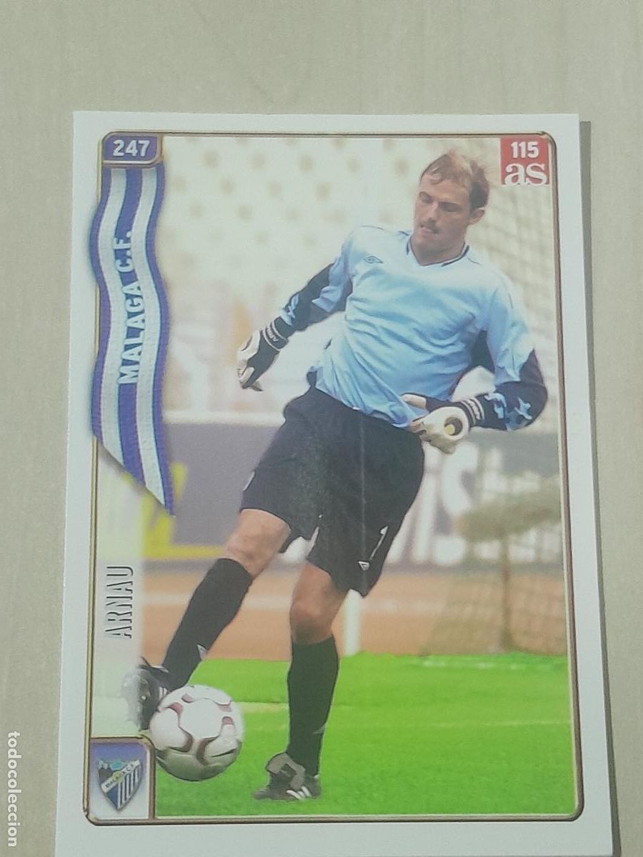 Football Stickers: N&ordm; 115 ARNAU - MUNDICROMO - LAS FICHAS DE LA LIGA 2005 - ALBUM DIARIO AS