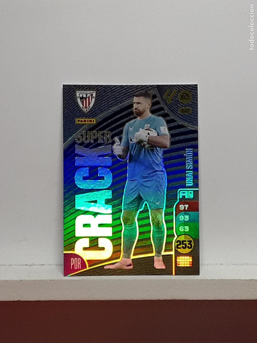Figurine di Calcio: ADRENALYN 2024 2025 24 25 ALBUM PANINI LIGA N 442 ATHLETIC SUPER CRACK UNAI SIMON