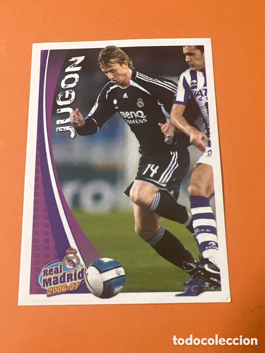 Figurine di Calcio: C3525. 112 GUTI REAL MADRID PANINI OFICIAL 2006 2007 CROMO FUTBOL 06 07 - SIN PEGAR