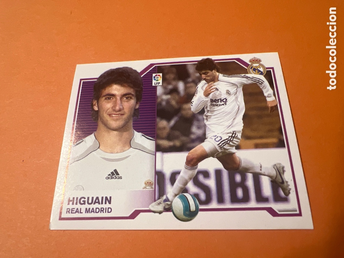 Figurine di Calcio: C3636. LIGA ESTE 07/08 HIGUA&Iacute;N REAL MADRID