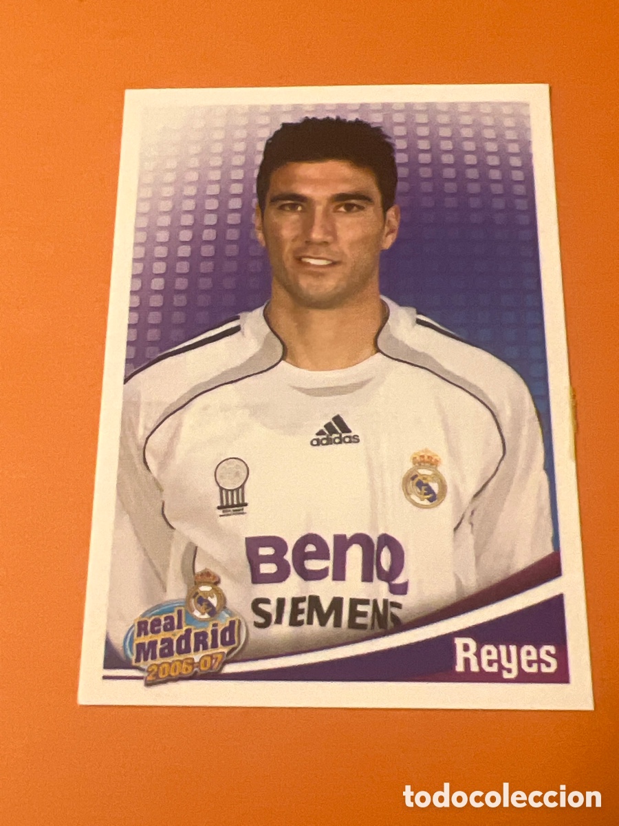 Fu&szlig;ball-Sticker: C3686. 121 REYES REAL MADRID PANINI OFICIAL 2006 2007 CROMO FUTBOL 06 07 - SIN PEGAR