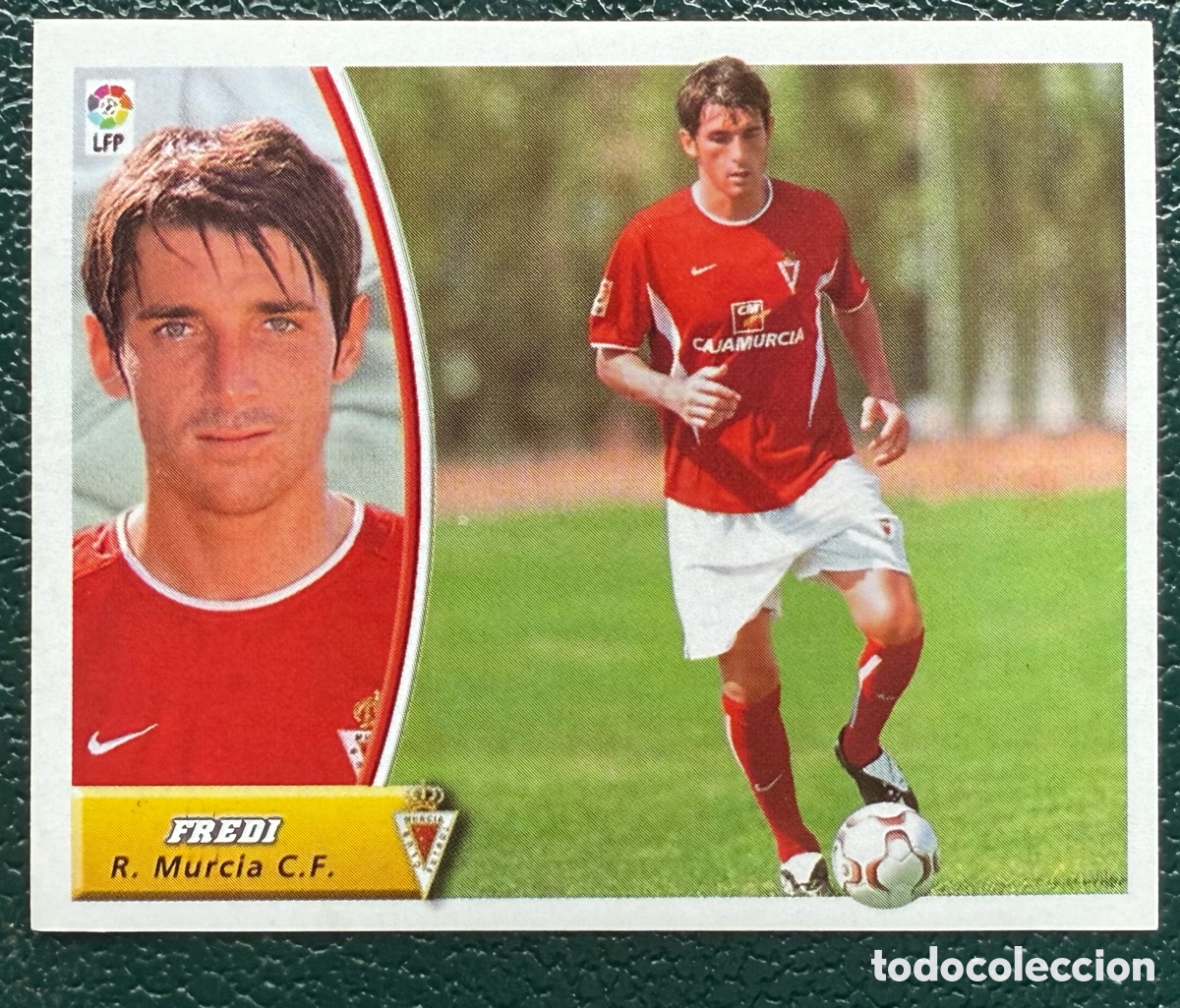 Figurine di Calcio: FREDI REAL MURCIA COLOCA CROMOS ALBUM EDICIONES ESTE 2003 2004 03 04 NUNCA PEGADO