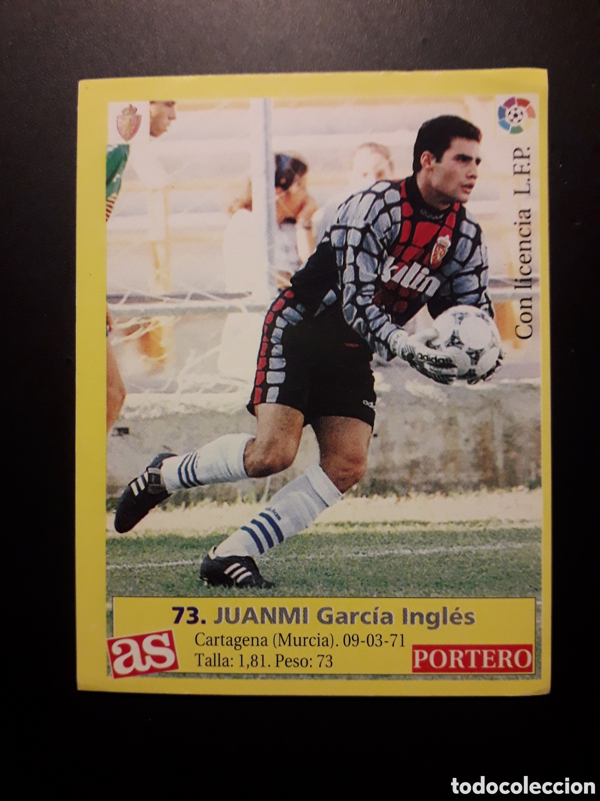 Cartes &agrave; collectionner de Football: JUANMI ZARAGOZA N&deg; 73 DIARIO AS LIGA 1995 1996 95 96 SIN PEGAR PEDIDO M&Iacute;NIMO 3&euro;