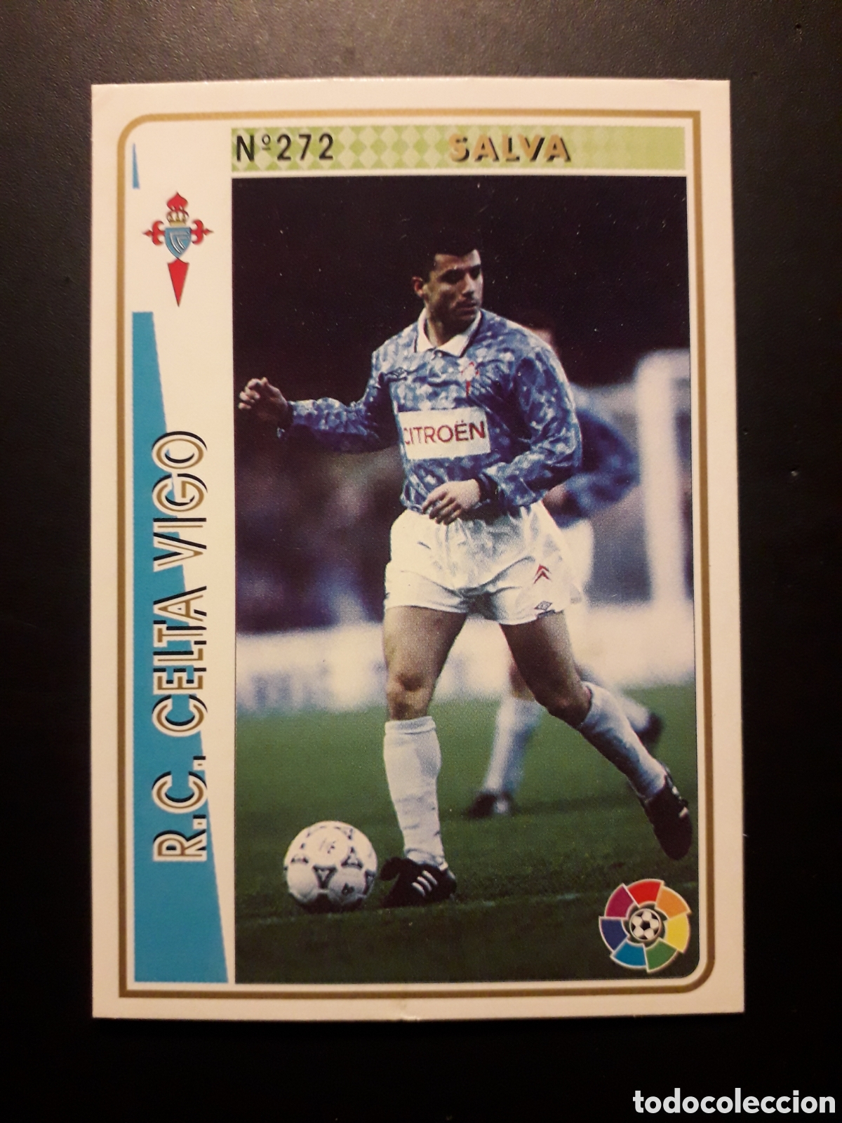 Football Stickers: SALVA CELTA DE VIGO N&deg; 272 LAS FICHAS LIGA 1994 1995 94 95 MUNDICROMO MC PEDIDO M&Iacute;NIMO 3&euro;
