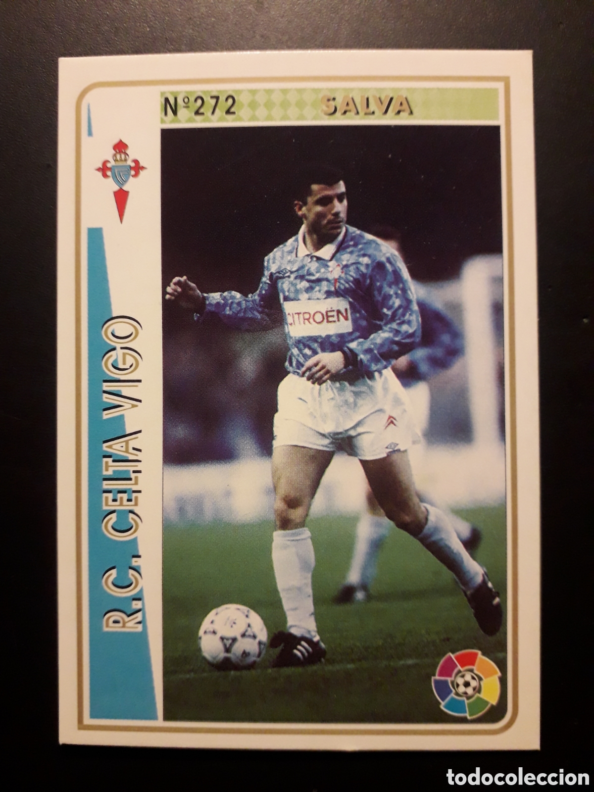 Football Stickers: SALVA CELTA DE VIGO N&deg; 272 LAS FICHAS LIGA 1994 1995 94 95 MUNDICROMO MC PEDIDO M&Iacute;NIMO 3&euro;