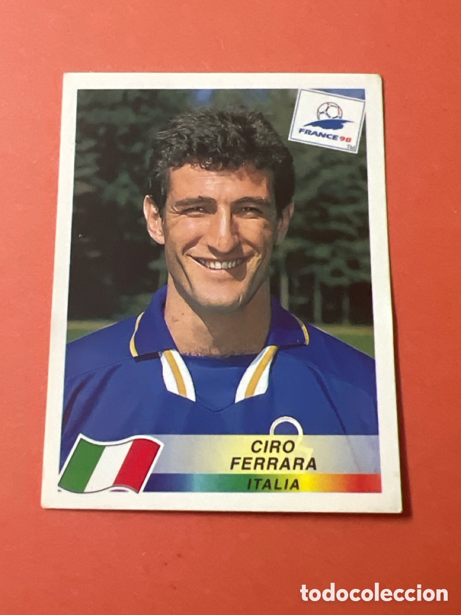 Figurine di Calcio: C9949. FERRARA ITALIA PANINI FRANCIA 1998 98 SIN PEGAR NUNCA N&ordm; 89
