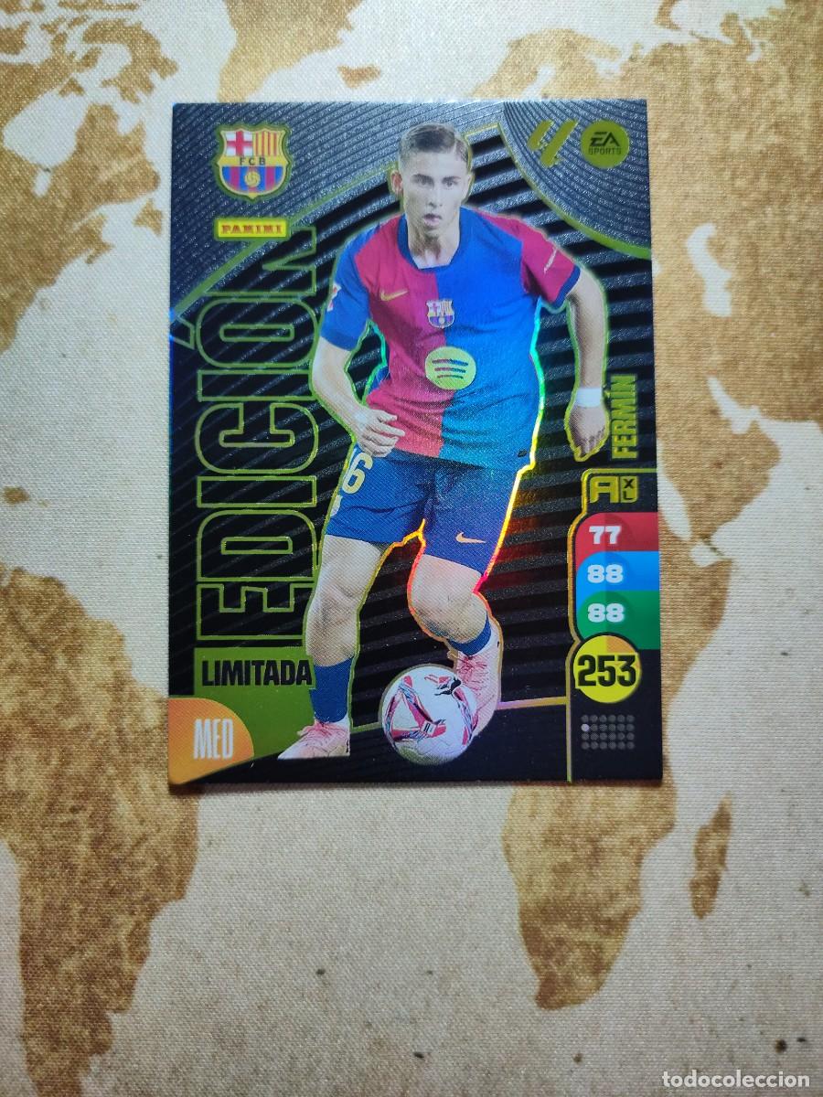 Fu&szlig;ball-Sticker: Adrenalyn XL Edici&oacute;n Limitada FERM&Iacute;N 2024-25