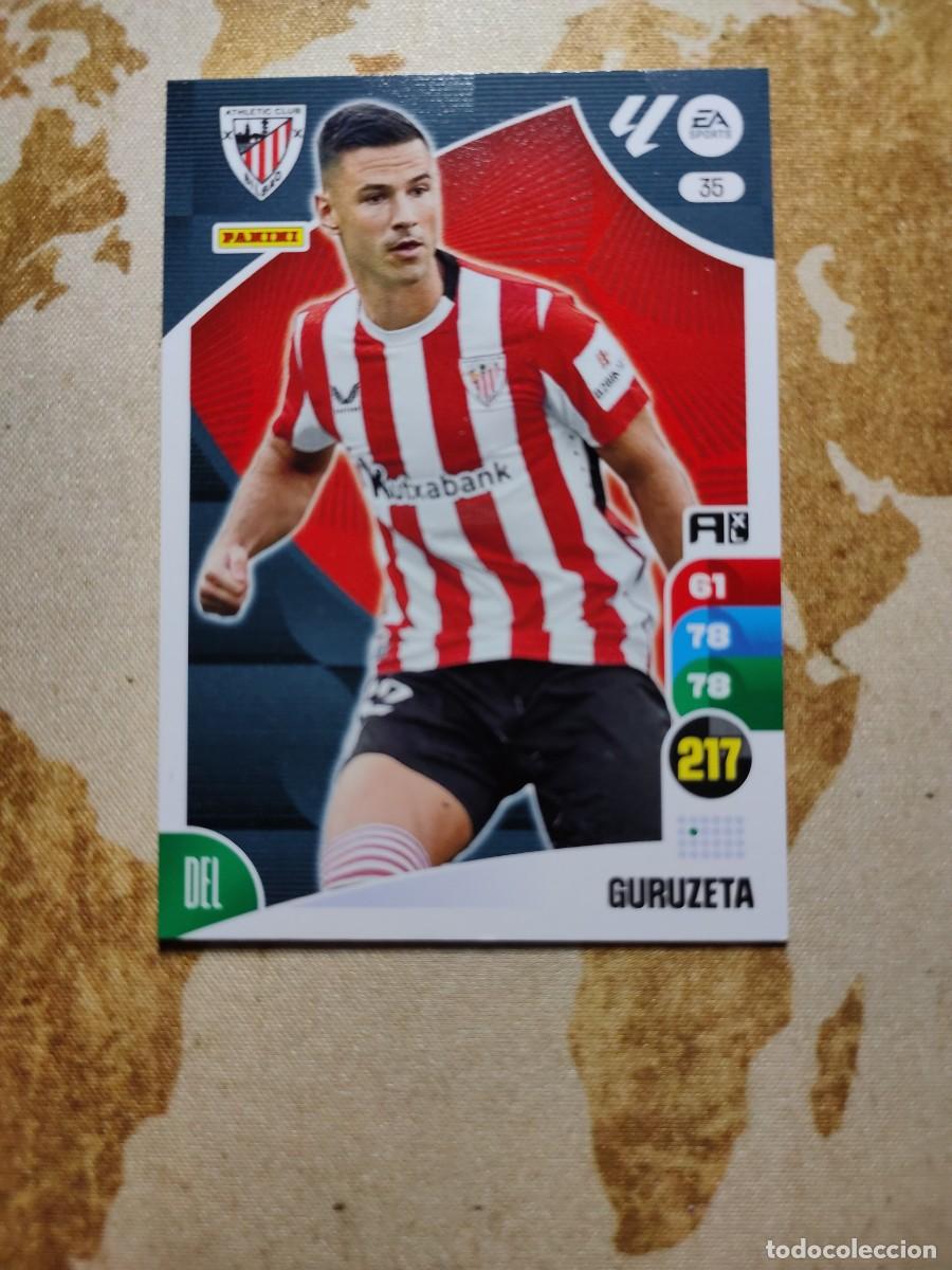 Fu&szlig;ball-Sticker: Adrenalyn XL Athletic 35 GURUZETA 2024-25