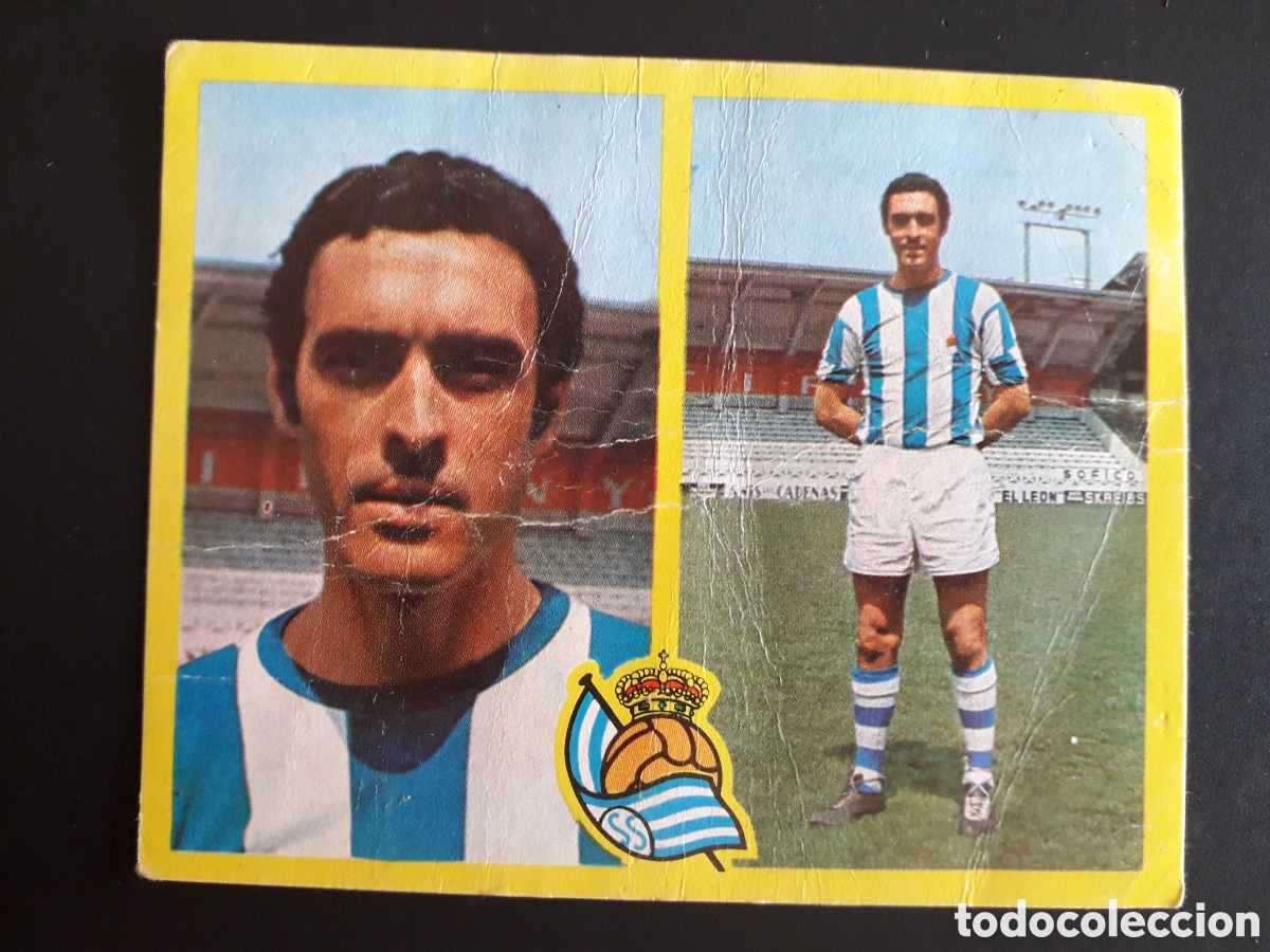 Cromos de F&uacute;tbol: ORMAECHEA REAL SOCIEDAD ED ESTE 1972 1973 72 73 DESPEGADO, ARRUGAS PEDIDO M&Iacute;NIMO 3&euro;