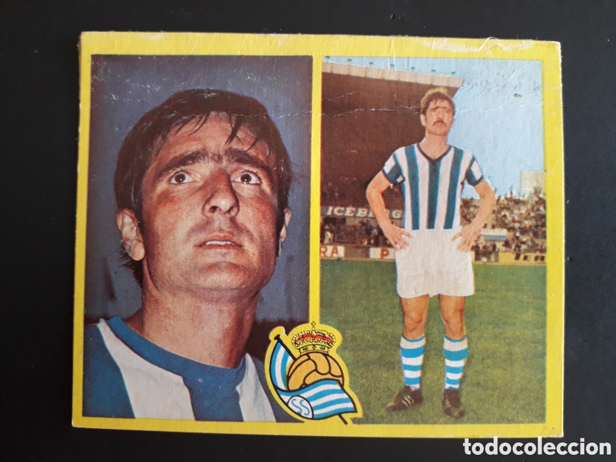 Cromos de F&uacute;tbol: GORRITI REAL SOCIEDAD ED ESTE 1972 1973 72 73 DESPEGADO, ALG&Uacute;N DEFECTO PEDIDO M&Iacute;NIMO 3&euro;.