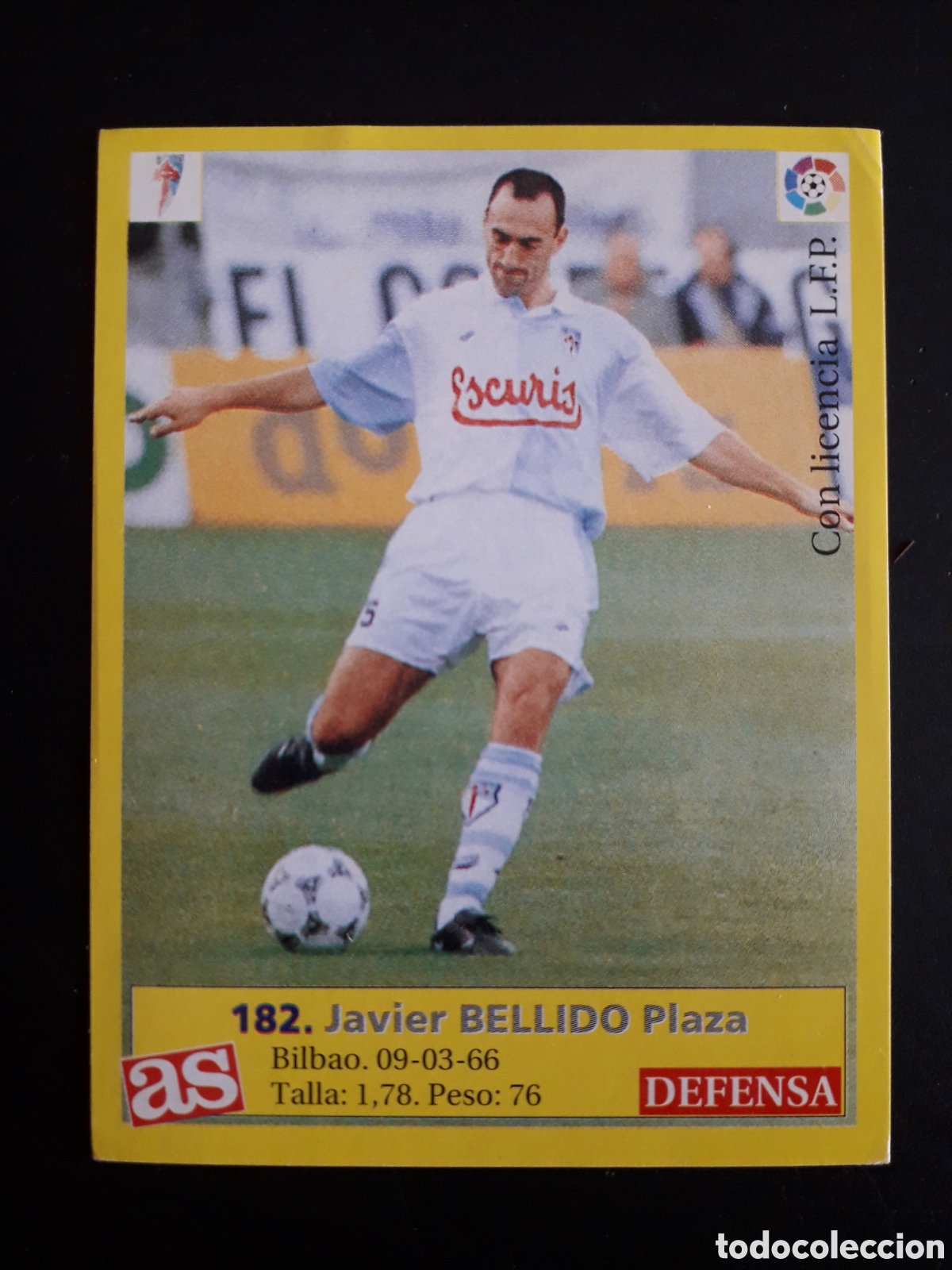 Cartes &agrave; collectionner de Football: BELLIDO COMPOSTELA N&deg; 182 DIARIO AS LIGA 1995 1996 95 96 SIN PEGAR PEDIDO M&Iacute;NIMO 3&euro;