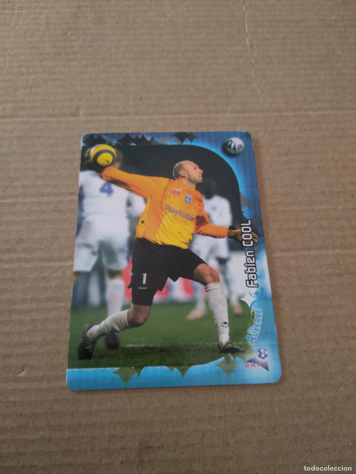 Cromos de f&uacute;tbol: 1 FABIEN COOL AUXERRE CROMO FUTBOL LIGA FRANCIA 06-07 PANINI DERBY TOTAL EVOLUTION 2006-2007