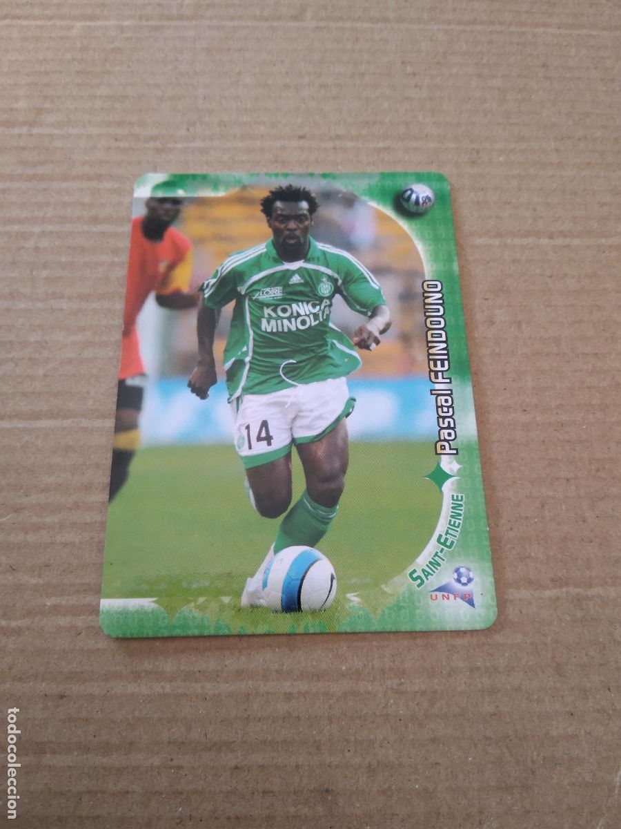 Cromos de F&uacute;tbol: 161 FEINDOUNO SAINT-ETIENNE CROMO FUTBOL LIGA FRANCIA 06-07 PANINI DERBY TOTAL EVOLUTION 2006-2007