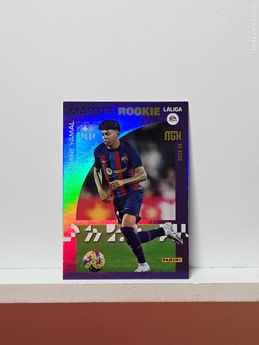 Cromos de Futebol: MEGACRACKS 2023 2024 MGK 23 24 ALBUM PANINI LIGA N 423 BARCELONA MASTER ROOKIE LAMINE YAMAL