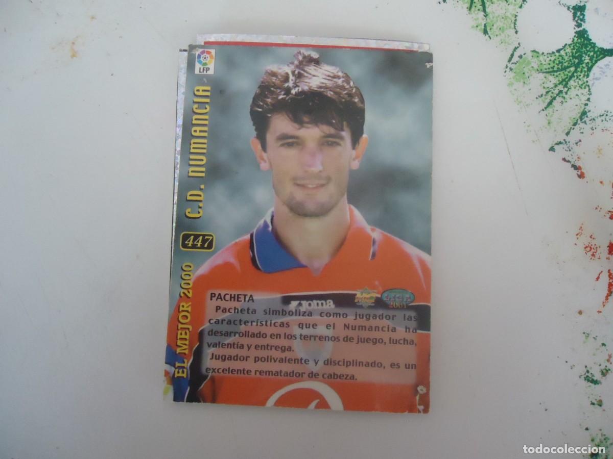Cromos de f&uacute;tbol: CROMO DE FUTBOL, NUMANCIA, PACHETA - Foto 1