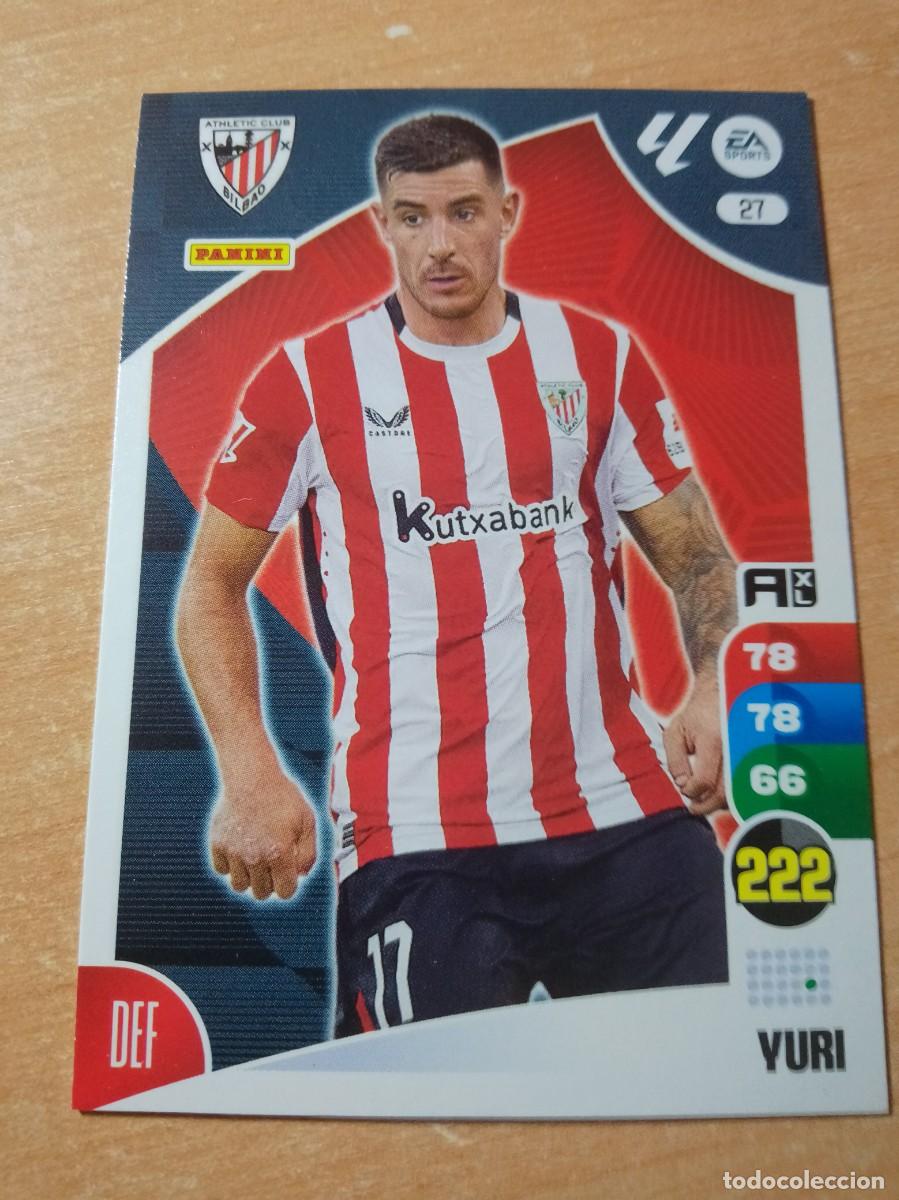 Cromos de F&uacute;tbol: 27 YURI ATHLETIC DE BILBAO 2024 2025 ADRENALYN XL 24 25 PANINI