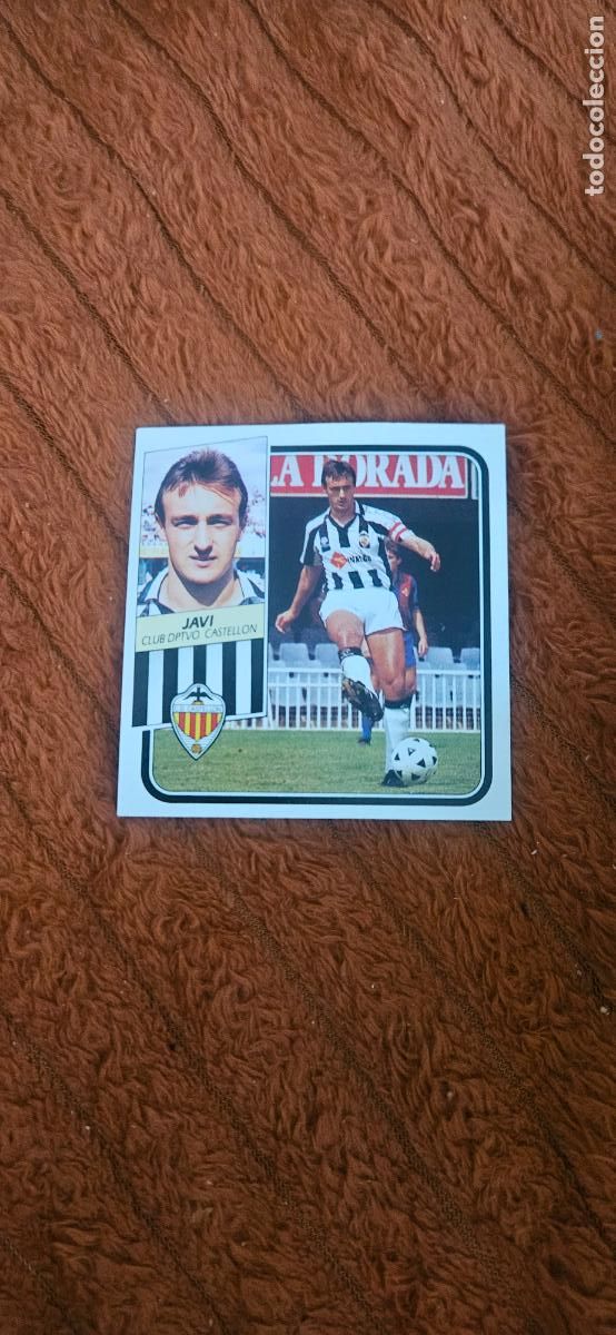 Football Stickers: Javi castellon este 1989 1990 89 90 sin pegar