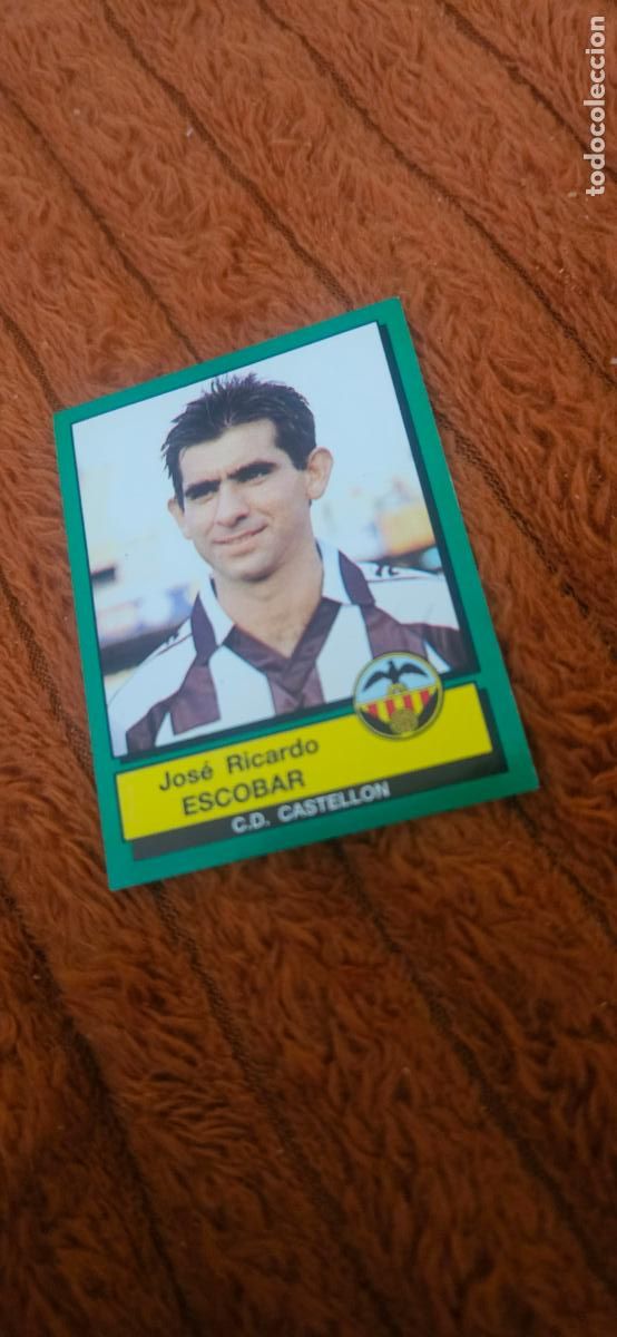 Figurine di Calcio: Escobar 82 castellon panini 90 futbol 1990 sin pegar
