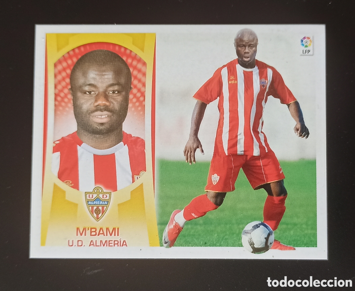 Cartes &agrave; collectionner de Football: fichaje 59 B Mbami (Almer&iacute;a) - 2009 2010 Liga Panini Este 09 10. Nuevo