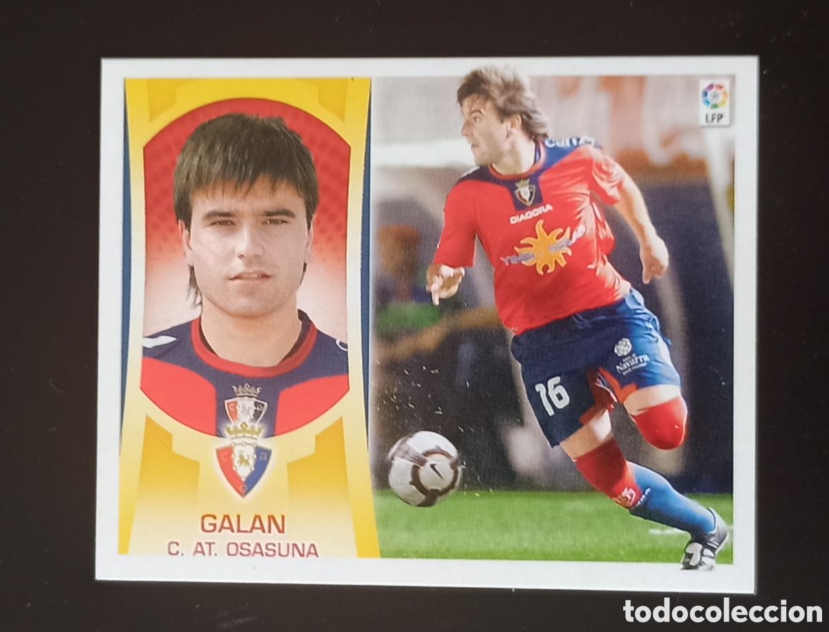 Cartes &agrave; collectionner de Football: fichaje 58 B Gal&aacute;n (Osasuna) 2009 2010 Liga Panini Este 09 10. Nuevo