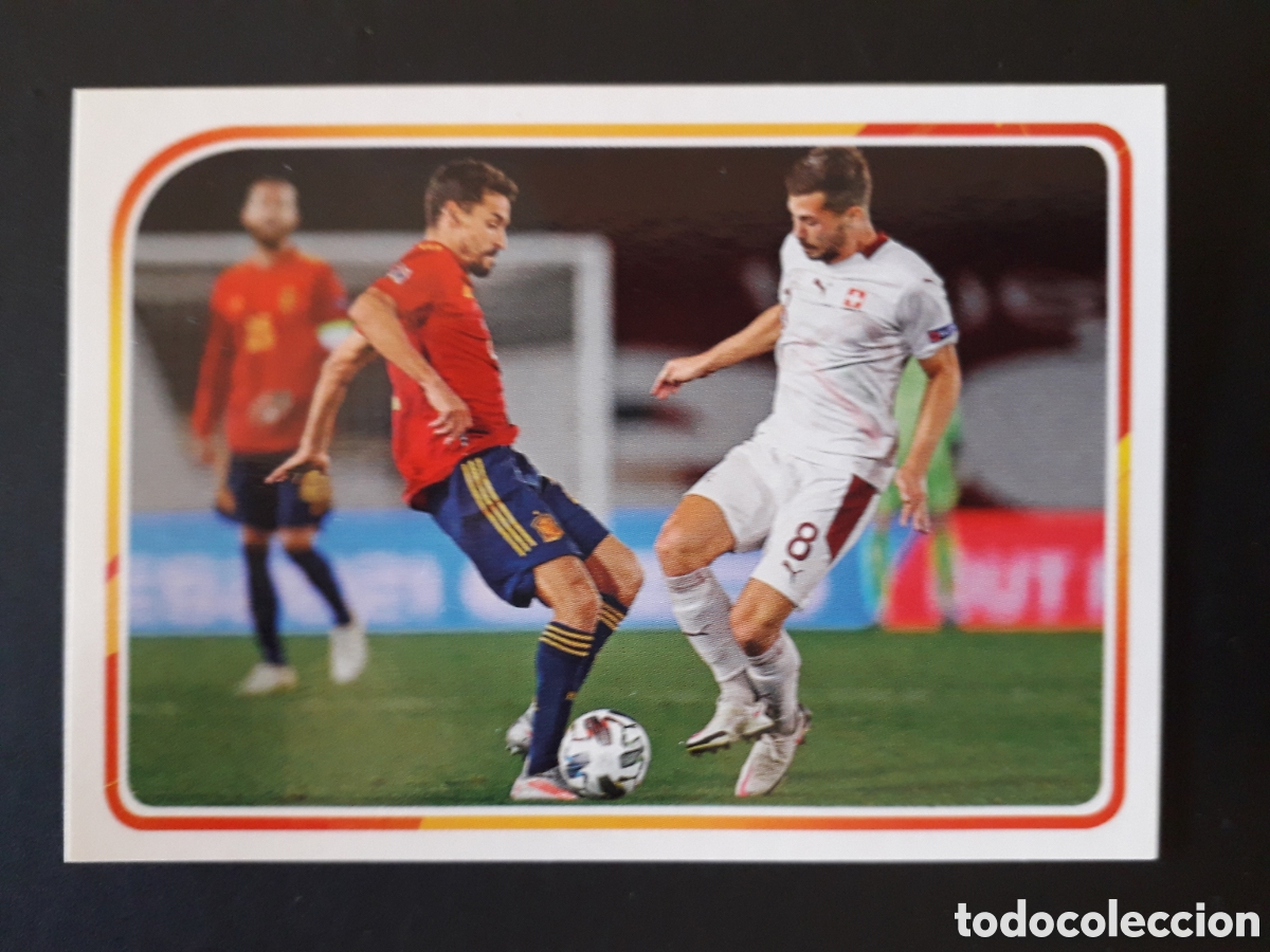 Fu&szlig;ball-Sticker: JES&Uacute;S NAVAS VS SUIZA, ALBUM DE LA SELECCI&Oacute;N N&deg; 14 EURO 2020 PANINI CARREFOUR PEDIDO M&Iacute;NIMO 3&euro;