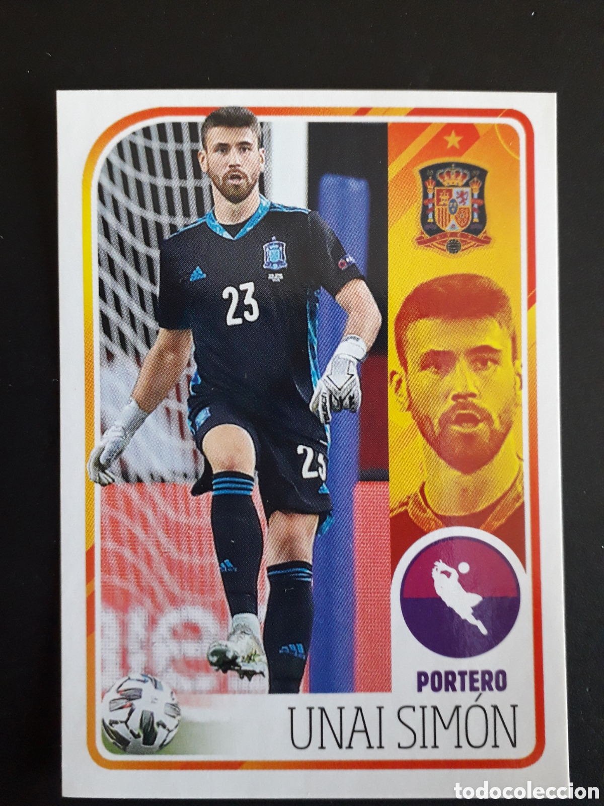 Fu&szlig;ball-Sticker: UNAI SIM&Oacute;N, ALBUM DE LA SELECCI&Oacute;N N&deg; 15 EURO 2020 PANINI CARREFOUR PEDIDO M&Iacute;NIMO 3&euro;