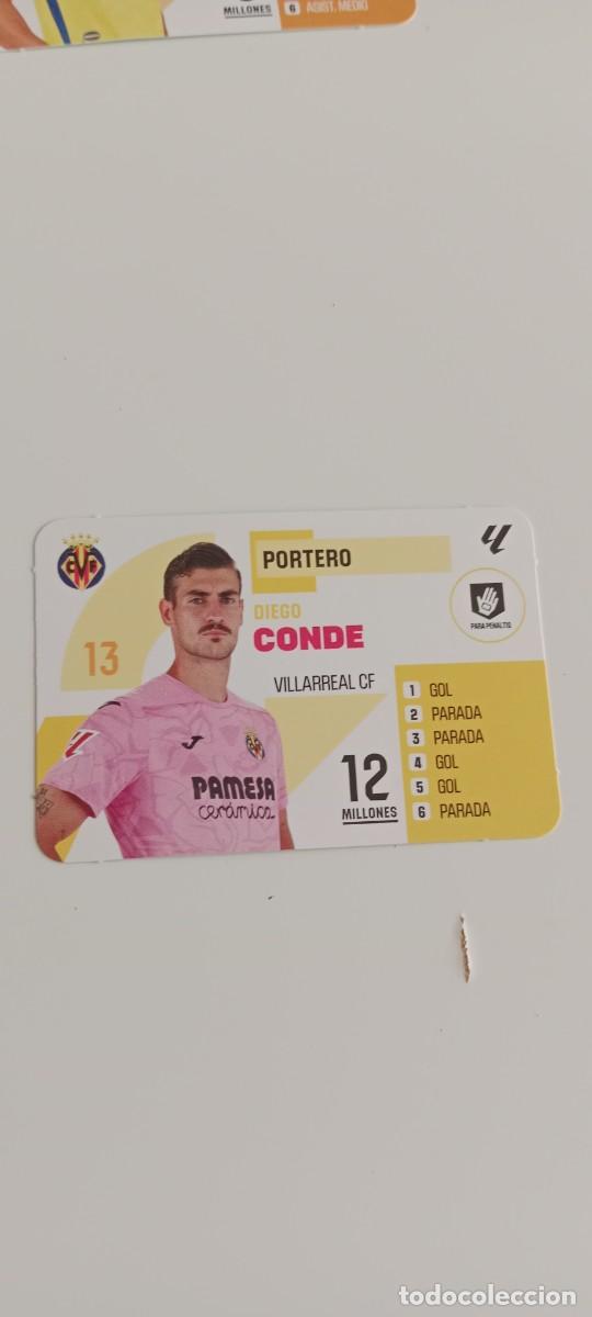 Figurine di Calcio: C-MAR CROMO LA LIGA EL JUEGO BORRAS 2024 2025 24 25 CONDE VILLARREAL
