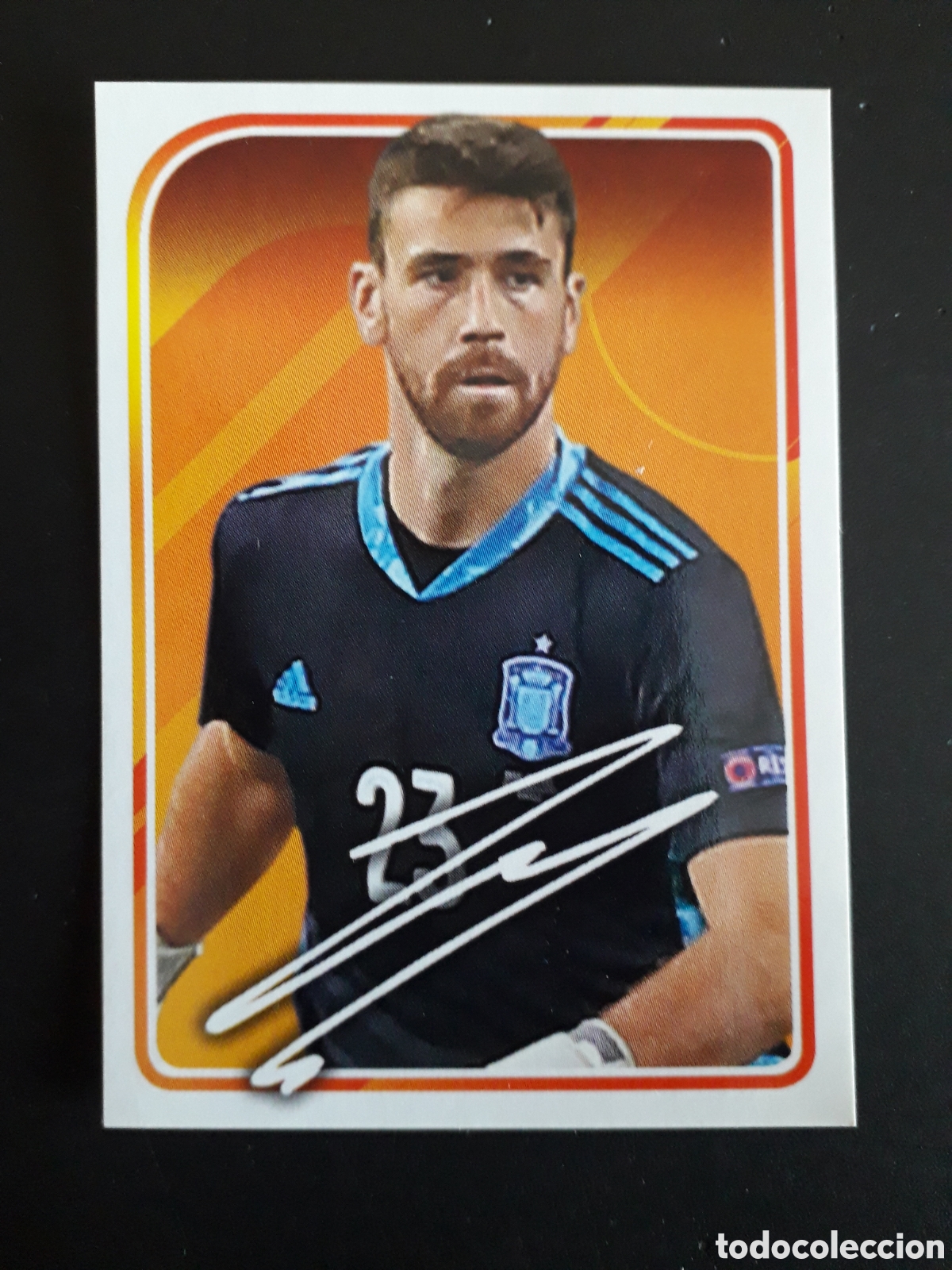 Fu&szlig;ball-Sticker: UNAI SIM&Oacute;N, ALBUM DE LA SELECCI&Oacute;N N&deg; 16 EURO 2020 PANINI CARREFOUR PEDIDO M&Iacute;NIMO 3&euro;