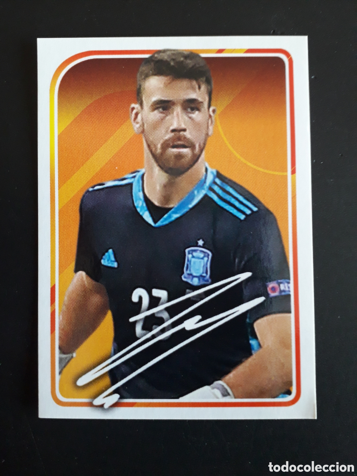 Fu&szlig;ball-Sticker: UNAI SIM&Oacute;N, ALBUM DE LA SELECCI&Oacute;N N&deg; 16 EURO 2020 PANINI CARREFOUR PEDIDO M&Iacute;NIMO 3&euro;