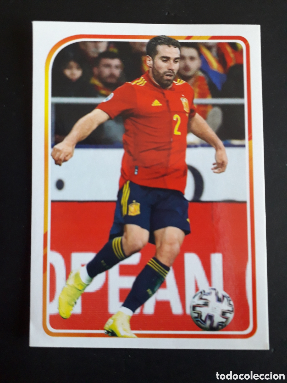 Fu&szlig;ball-Sticker: CARVAJAL, ALBUM DE LA SELECCI&Oacute;N N&deg; 23 EURO 2020 PANINI CARREFOUR PEDIDO M&Iacute;NIMO 3&euro;.