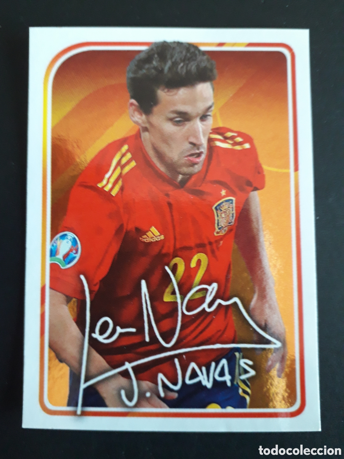 Fu&szlig;ball-Sticker: JES&Uacute;S NAVAS, ALBUM DE LA SELECCI&Oacute;N N&deg; 26 EURO 2020 PANINI CARREFOUR PEDIDO M&Iacute;NIMO 3&euro;