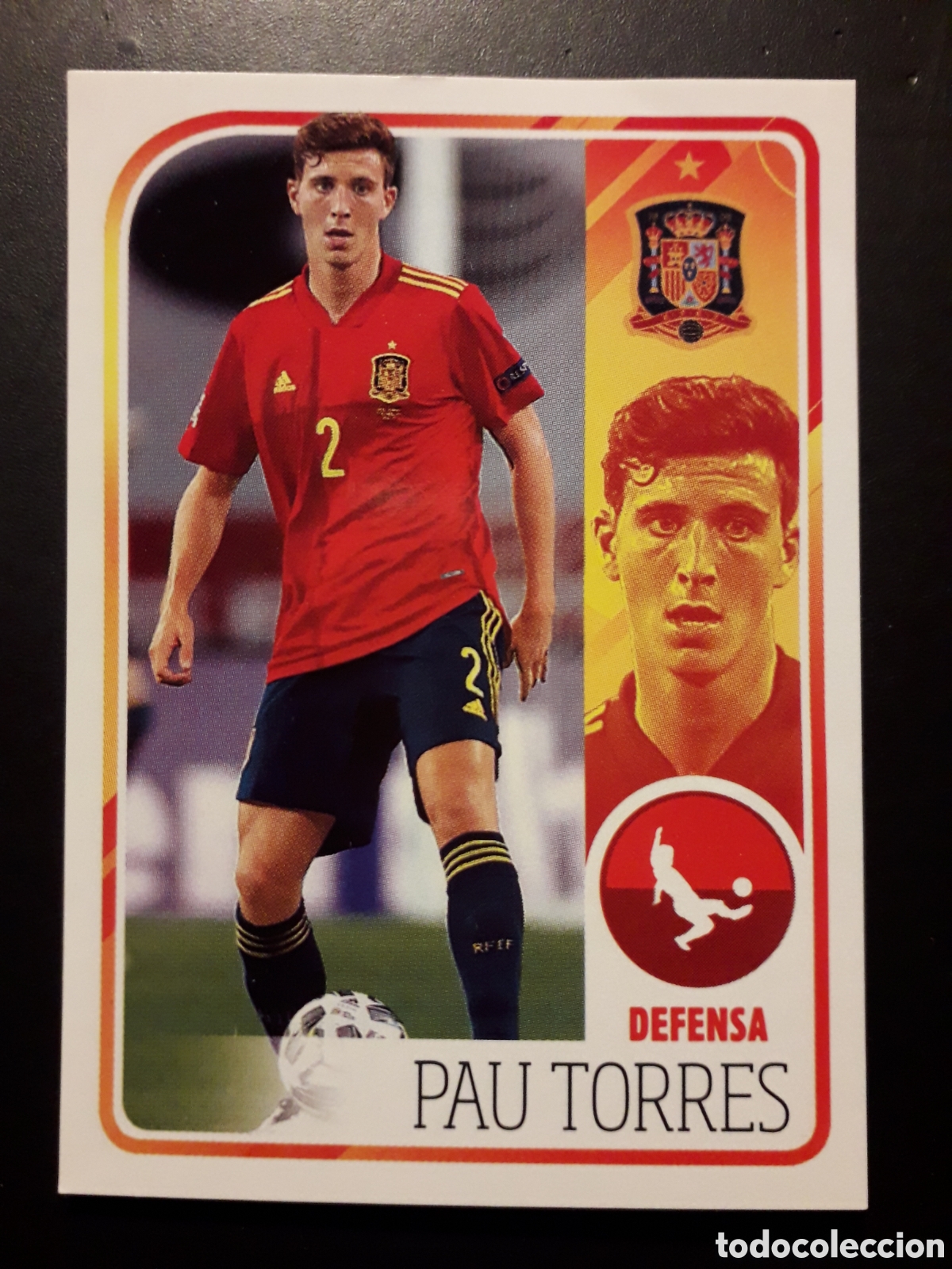Cartes &agrave; collectionner de Football: PAU TORRES, ALBUM DE LA SELECCI&Oacute;N N&deg; 31 EURO 2020 PANINI CARREFOUR PEDIDO M&Iacute;NIMO 3&euro;