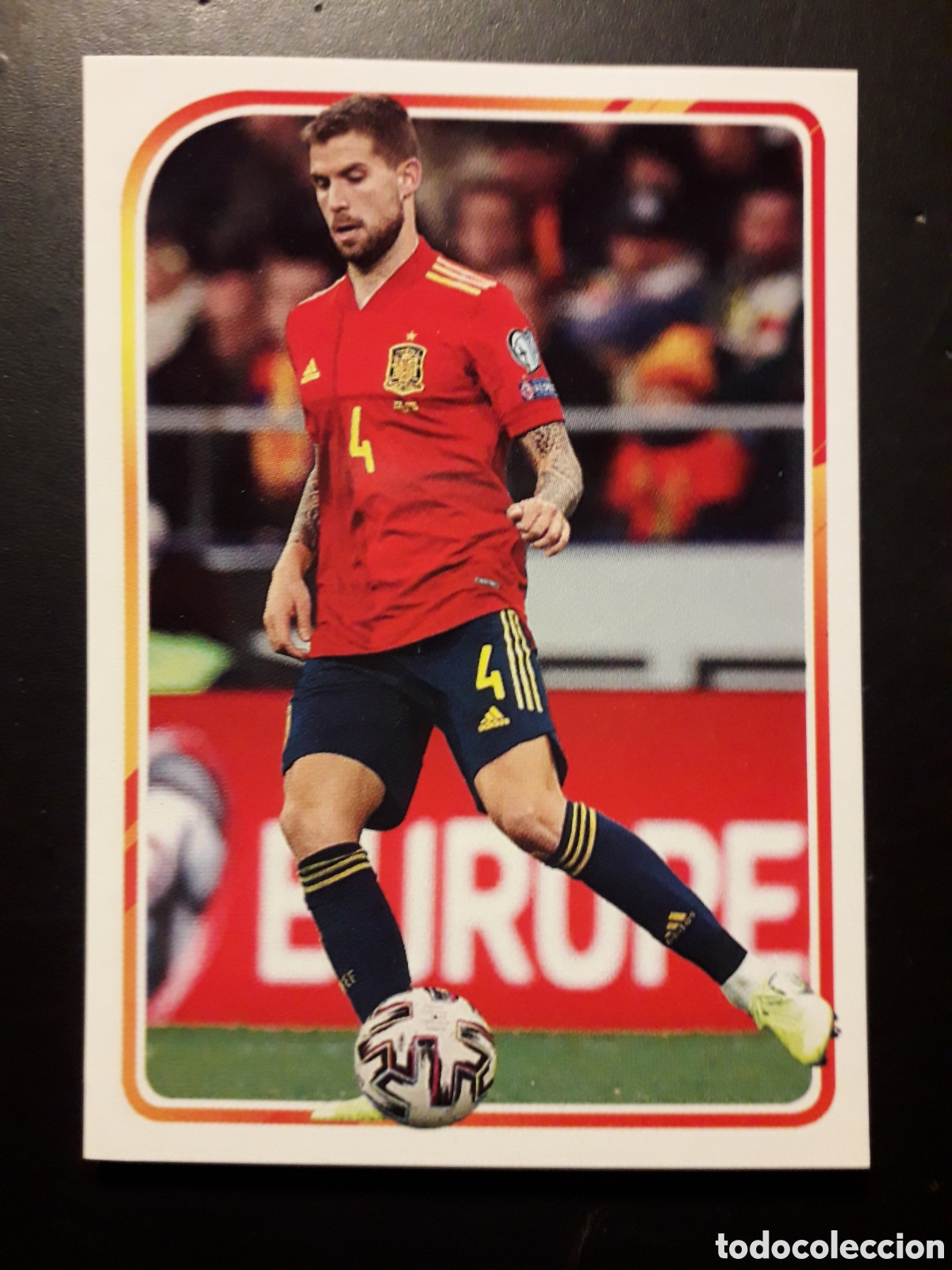 Cartes &agrave; collectionner de Football: &Iacute;&Ntilde;IGO MART&Iacute;NEZ, ALBUM DE LA SELECCI&Oacute;N N&deg; 35 EURO 2020 PANINI CARREFOUR PEDIDO M&Iacute;NIMO 3&euro;
