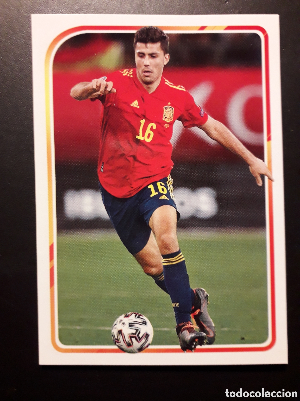 Cartes &agrave; collectionner de Football: RODRI, ALBUM DE LA SELECCI&Oacute;N N&deg; 41 EURO 2020 PANINI CARREFOUR PEDIDO M&Iacute;NIMO 3&euro;