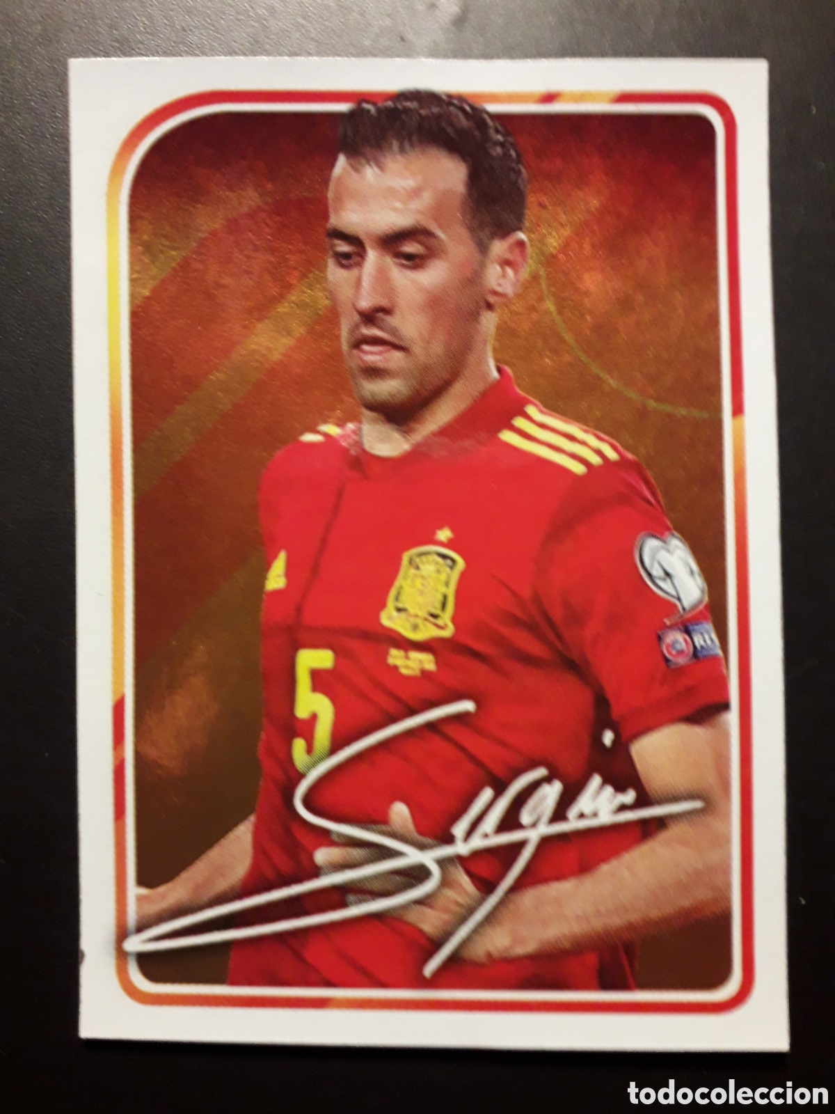 Cromos de f&uacute;tbol: SERGIO BUSQUETS ALBUM DE LA SELECCI&Oacute;N N&deg; 44 EURO 2020 PANINI CARREFOUR PEDIDO M&Iacute;NIMO 3&euro;