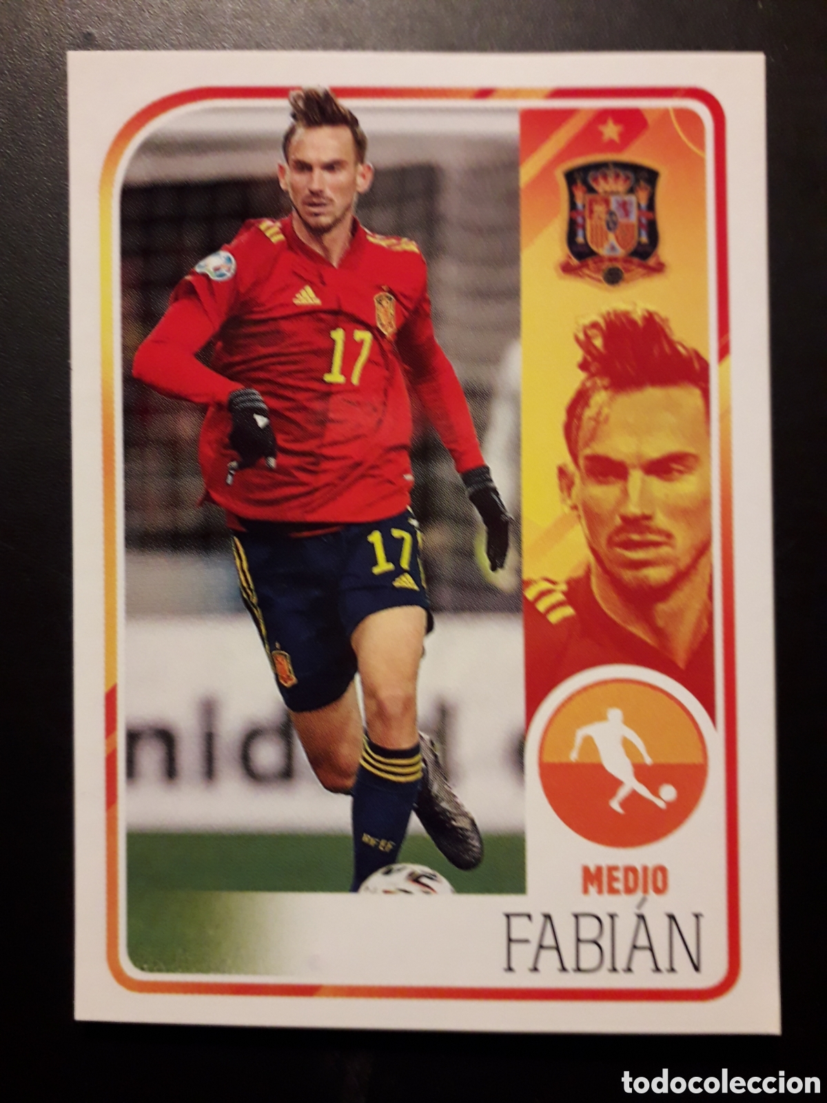 Football Stickers: FABI&Aacute;N, ALBUM DE LA SELECCI&Oacute;N N&deg; 51 EURO 2020 PANINI CARREFOUR PEDIDO M&Iacute;NIMO 3&euro;