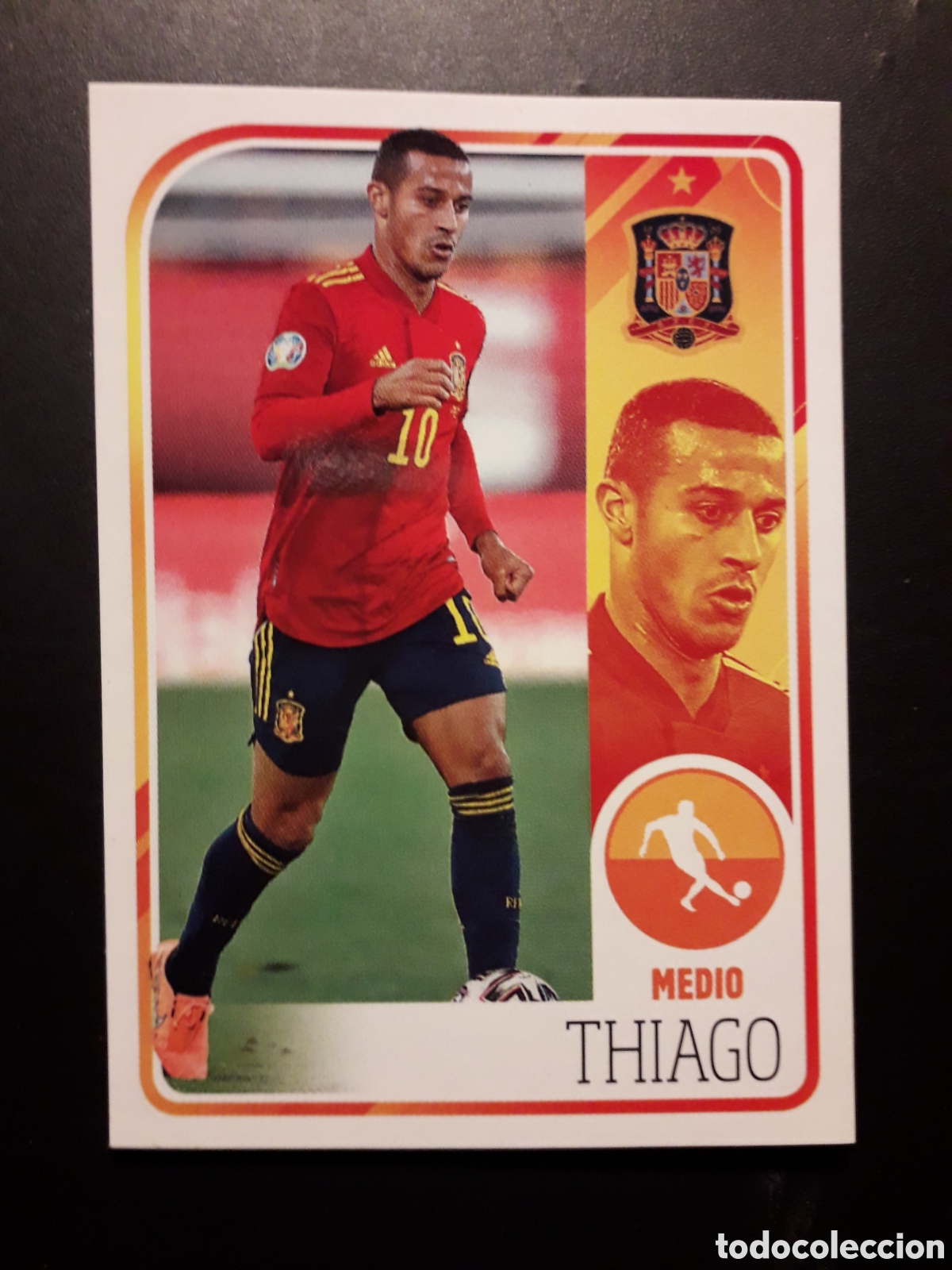 Football Stickers: THIAGO, ALBUM DE LA SELECCI&Oacute;N N&deg; 55 EURO 2020 PANINI CARREFOUR PEDIDO M&Iacute;NIMO 3&euro;.