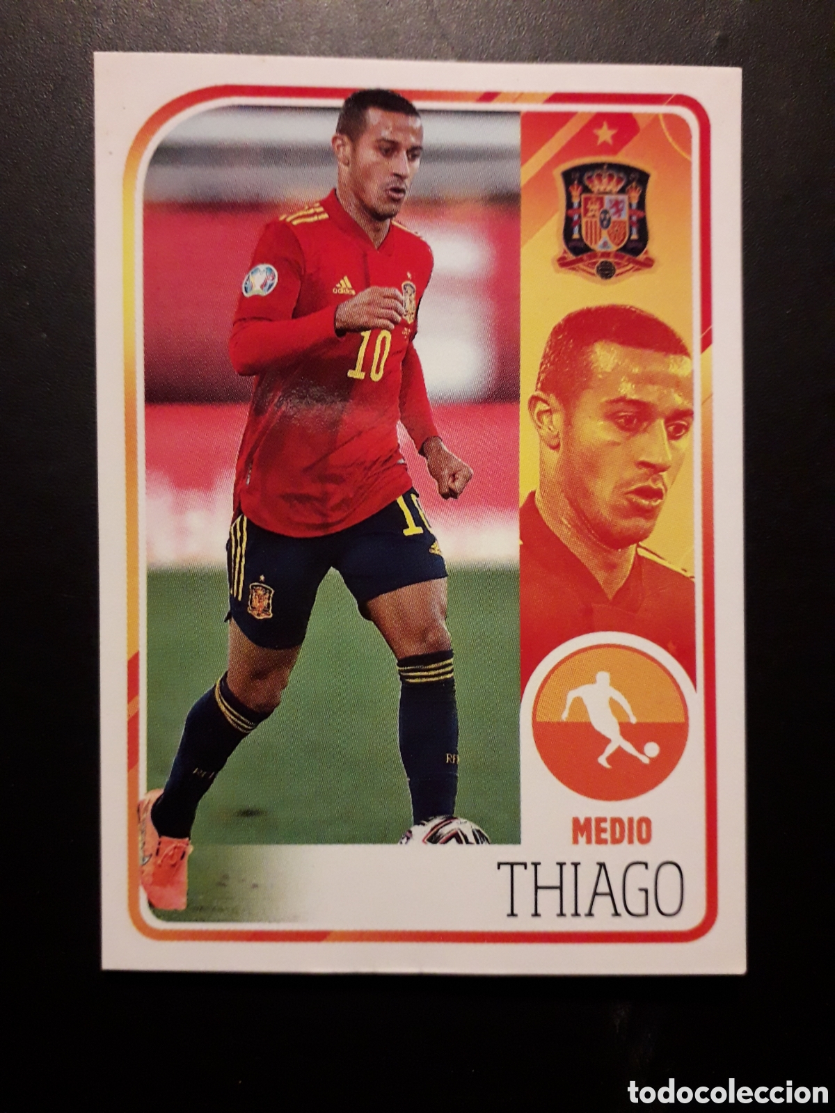 Football Stickers: THIAGO, ALBUM DE LA SELECCI&Oacute;N N&deg; 55 EURO 2020 PANINI CARREFOUR PEDIDO M&Iacute;NIMO 3&euro;.