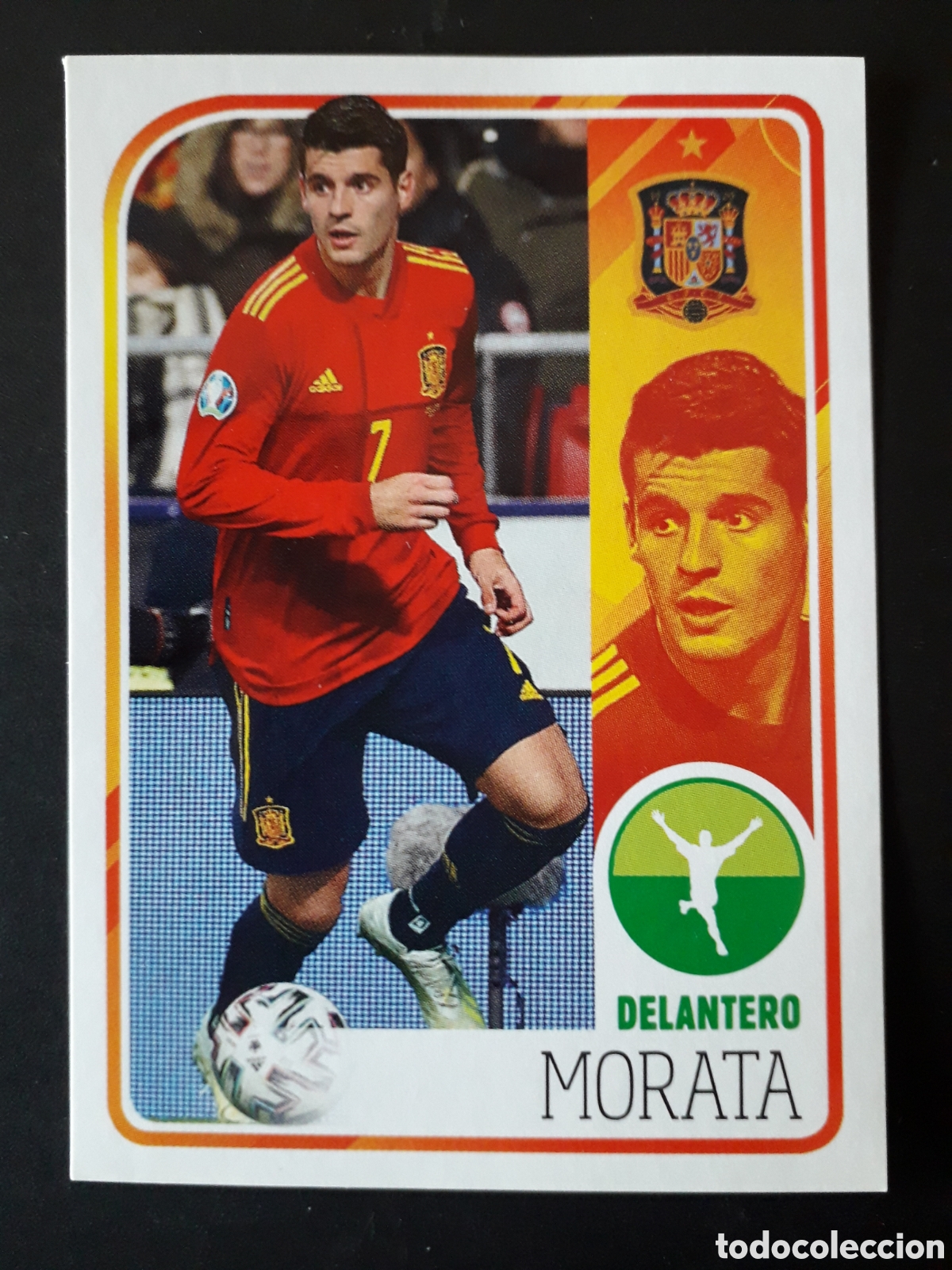 Cartes &agrave; collectionner de Football: MORATA, ALBUM DE LA SELECCI&Oacute;N N&deg; 67 EURO 2020 PANINI CARREFOUR PEDIDO M&Iacute;NIMO 3&euro;