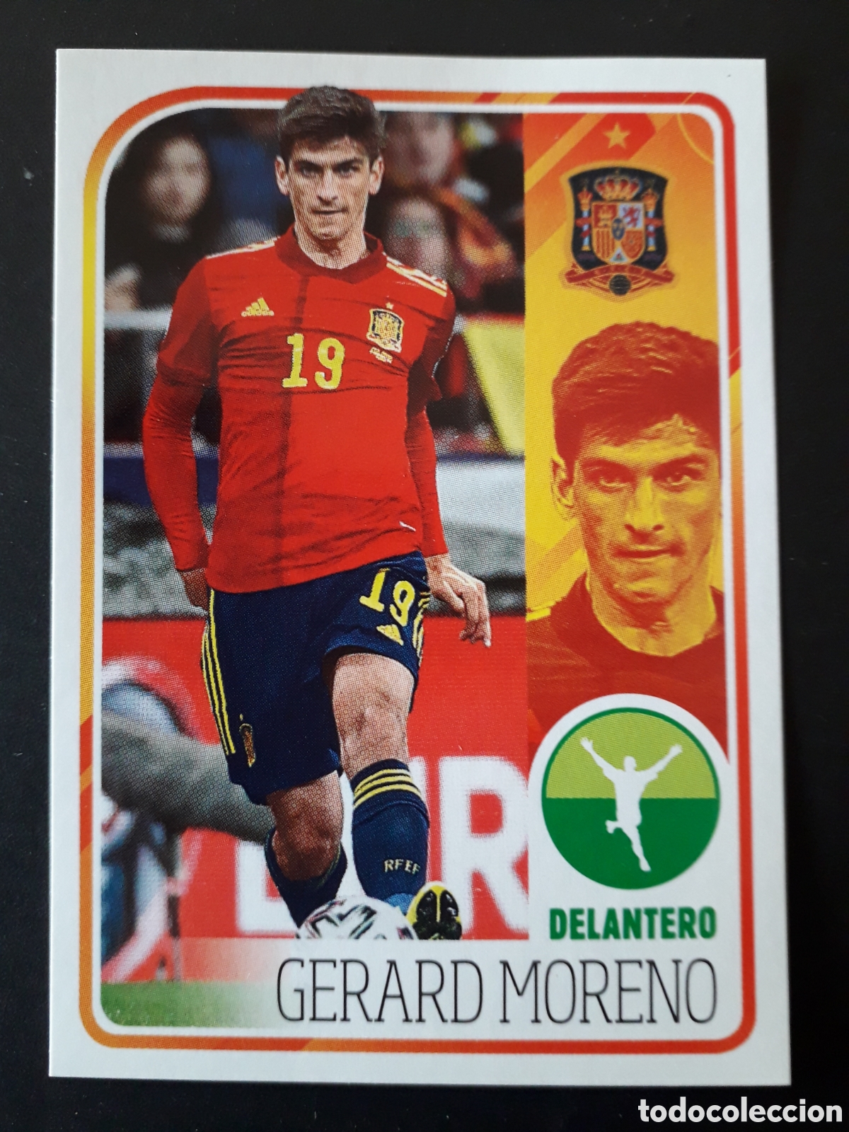 Cartes &agrave; collectionner de Football: GERARD MORENO, ALBUM DE LA SELECCI&Oacute;N N&deg; 69 EURO 2020 PANINI CARREFOUR PEDIDO M&Iacute;NIMO 3&euro;