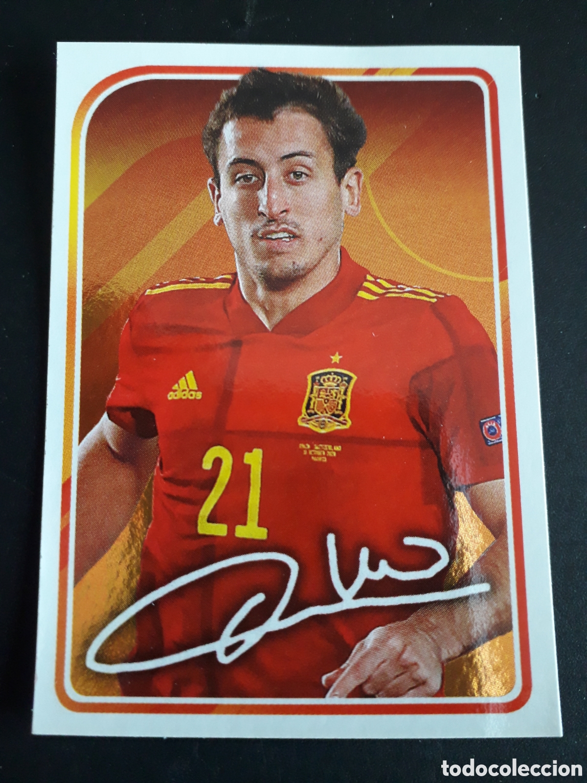 Cartes &agrave; collectionner de Football: OYARZABAL, ALBUM DE LA SELECCI&Oacute;N N&deg; 74 EURO 2020 PANINI CARREFOUR PEDIDO M&Iacute;NIMO 3&euro;
