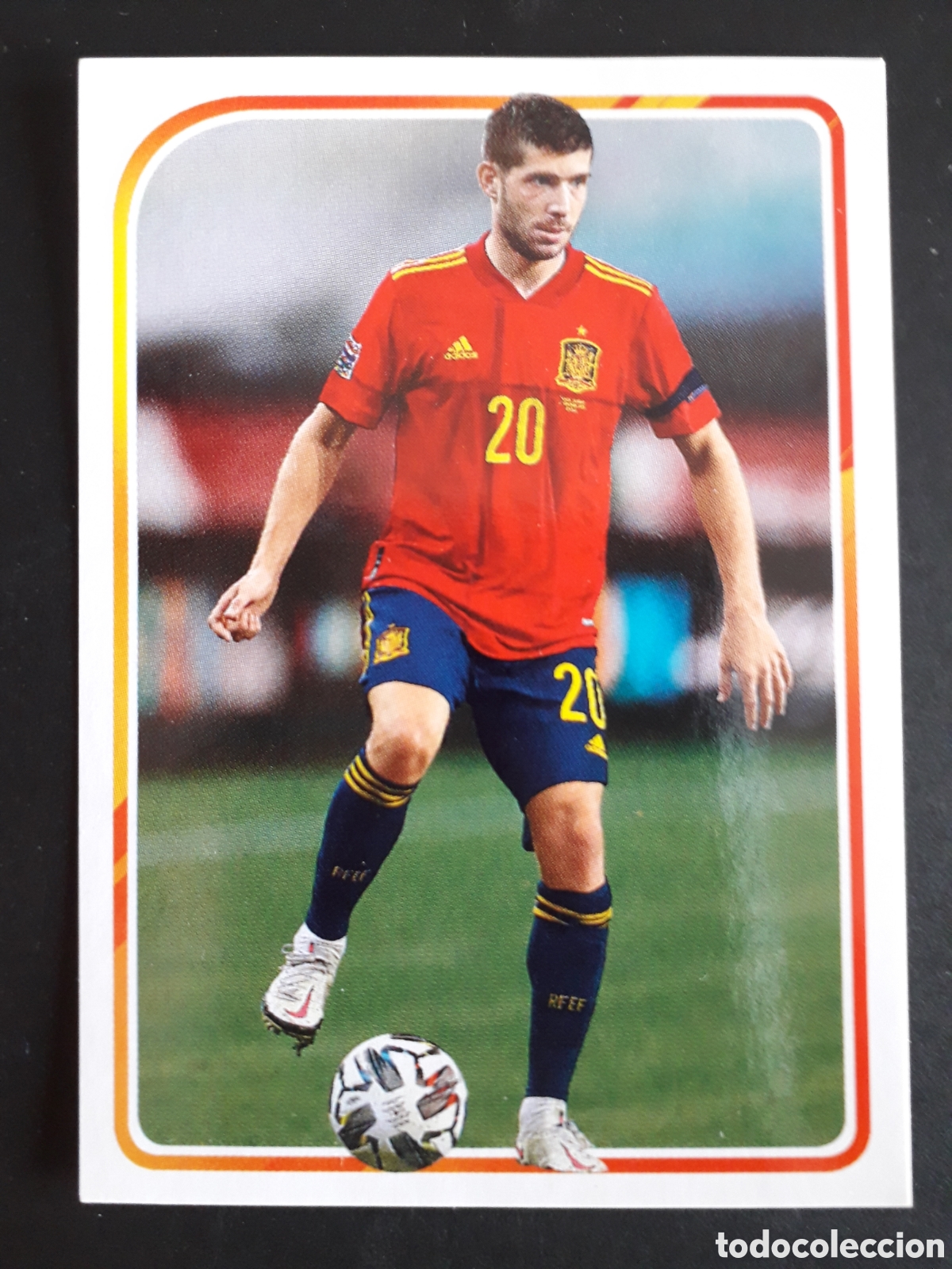 Cartes &agrave; collectionner de Football: SERGI ROBERTO, ALBUM DE LA SELECCI&Oacute;N N&deg; 76 EURO 2020 PANINI CARREFOUR PEDIDO M&Iacute;NIMO 3&euro;