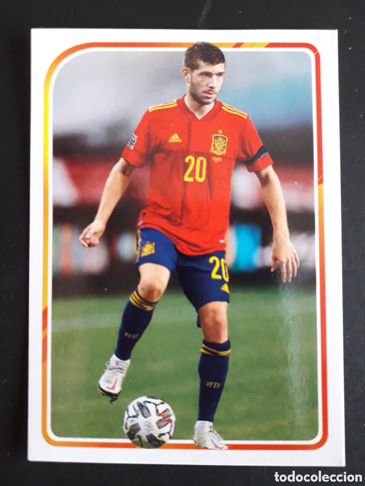 Cartes &agrave; collectionner de Football: SERGI ROBERTO, ALBUM DE LA SELECCI&Oacute;N N&deg; 76 EURO 2020 PANINI CARREFOUR PEDIDO M&Iacute;NIMO 3&euro;