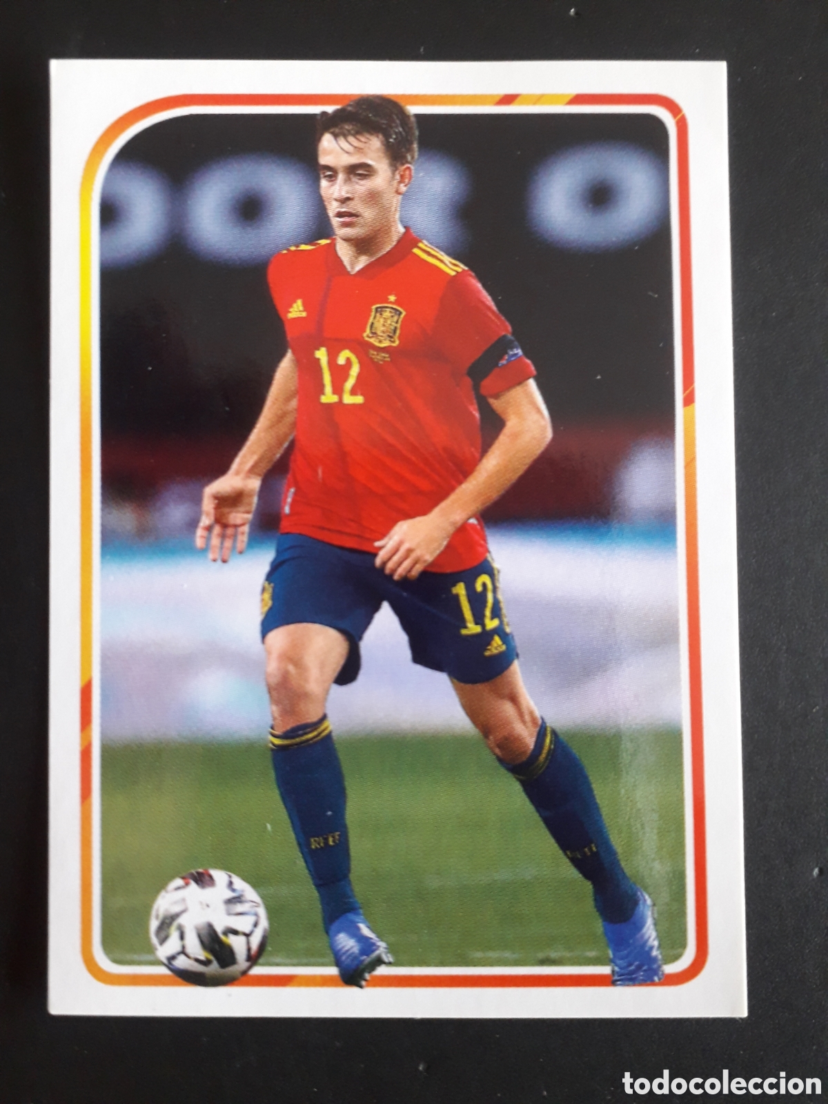 Cartes &agrave; collectionner de Football: &Eacute;RIC GARC&Iacute;A, ALBUM DE LA SELECCI&Oacute;N N&deg; 77 EURO 2020 PANINI CARREFOUR PEDIDO M&Iacute;NIMO 3&euro;