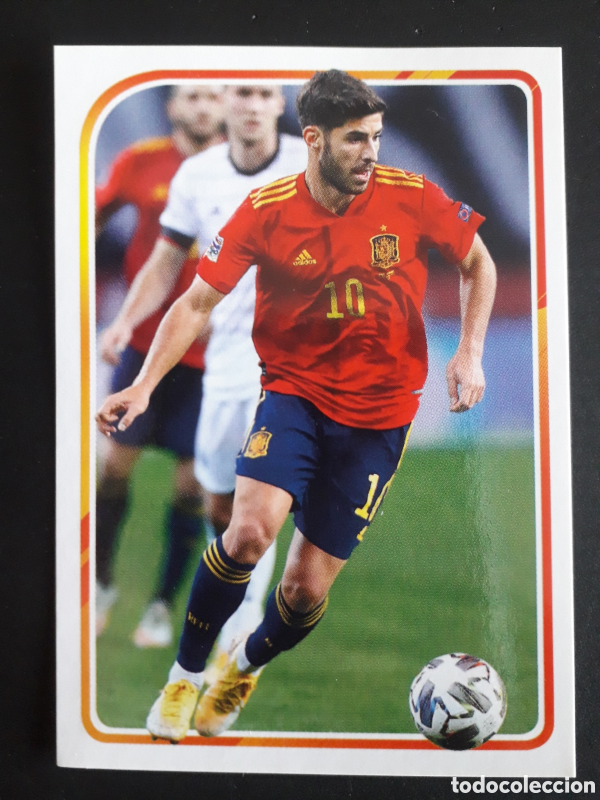 Fu&szlig;ball-Sticker: MARCO ASENSIO, ALBUM DE LA SELECCI&Oacute;N N&deg; 80 EURO 2020 PANINI CARREFOUR PEDIDO M&Iacute;NIMO 3&euro;