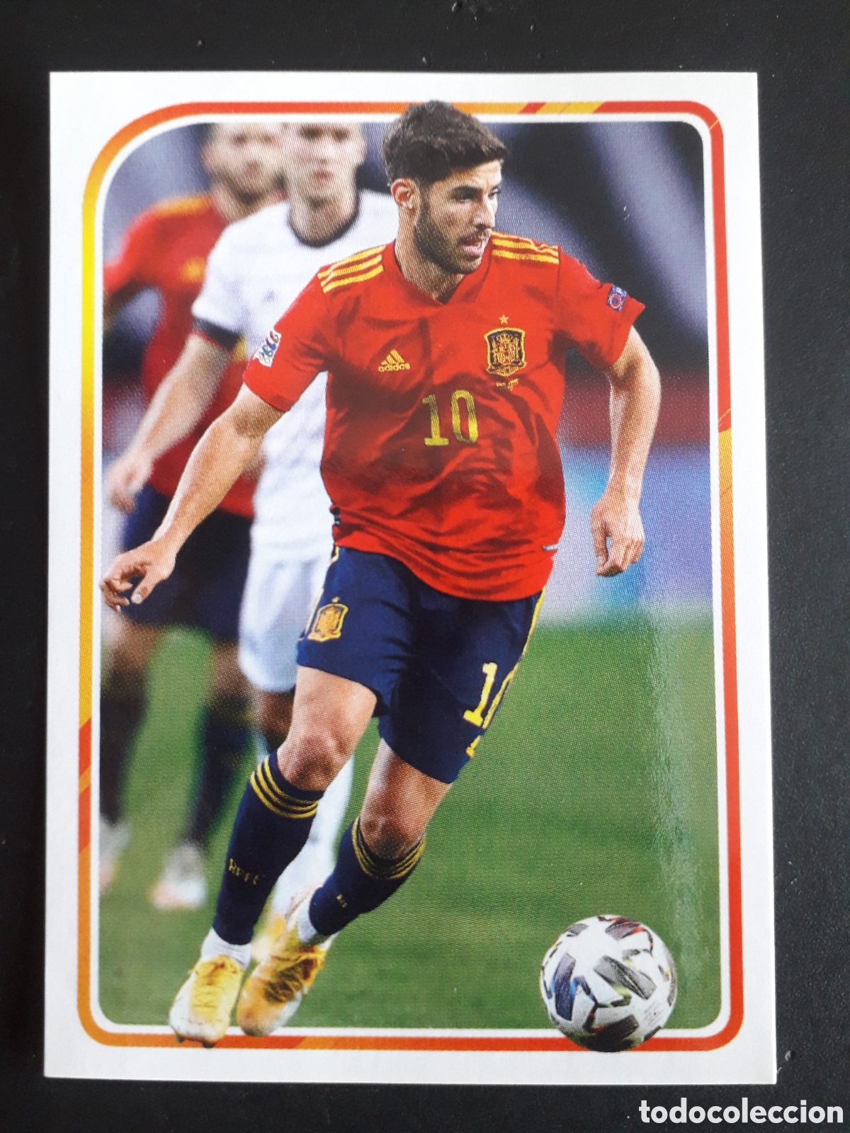 Fu&szlig;ball-Sticker: MARCO ASENSIO, ALBUM DE LA SELECCI&Oacute;N N&deg; 80 EURO 2020 PANINI CARREFOUR PEDIDO M&Iacute;NIMO 3&euro;