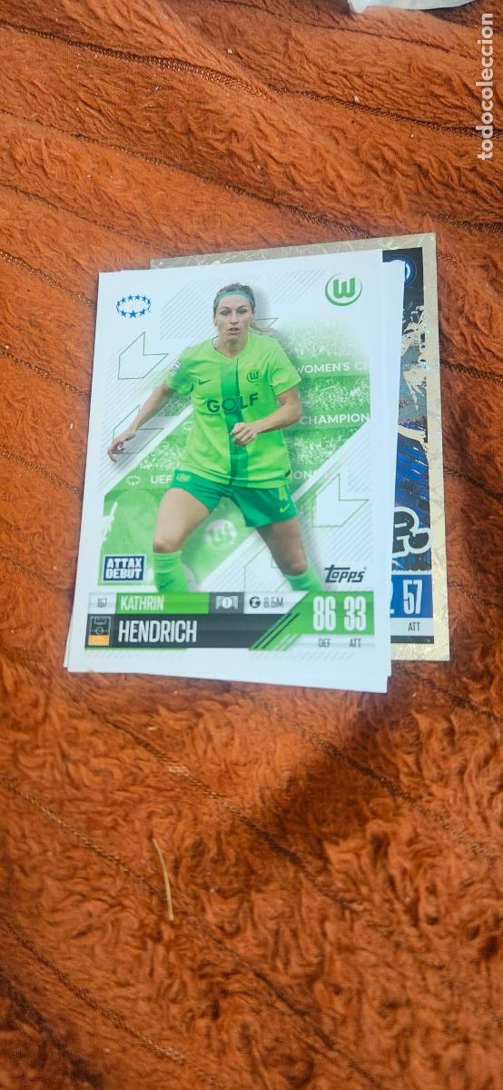 Cromos de F&uacute;tbol: 157 hendrich wolswurg match attax 2024 2025 24 25